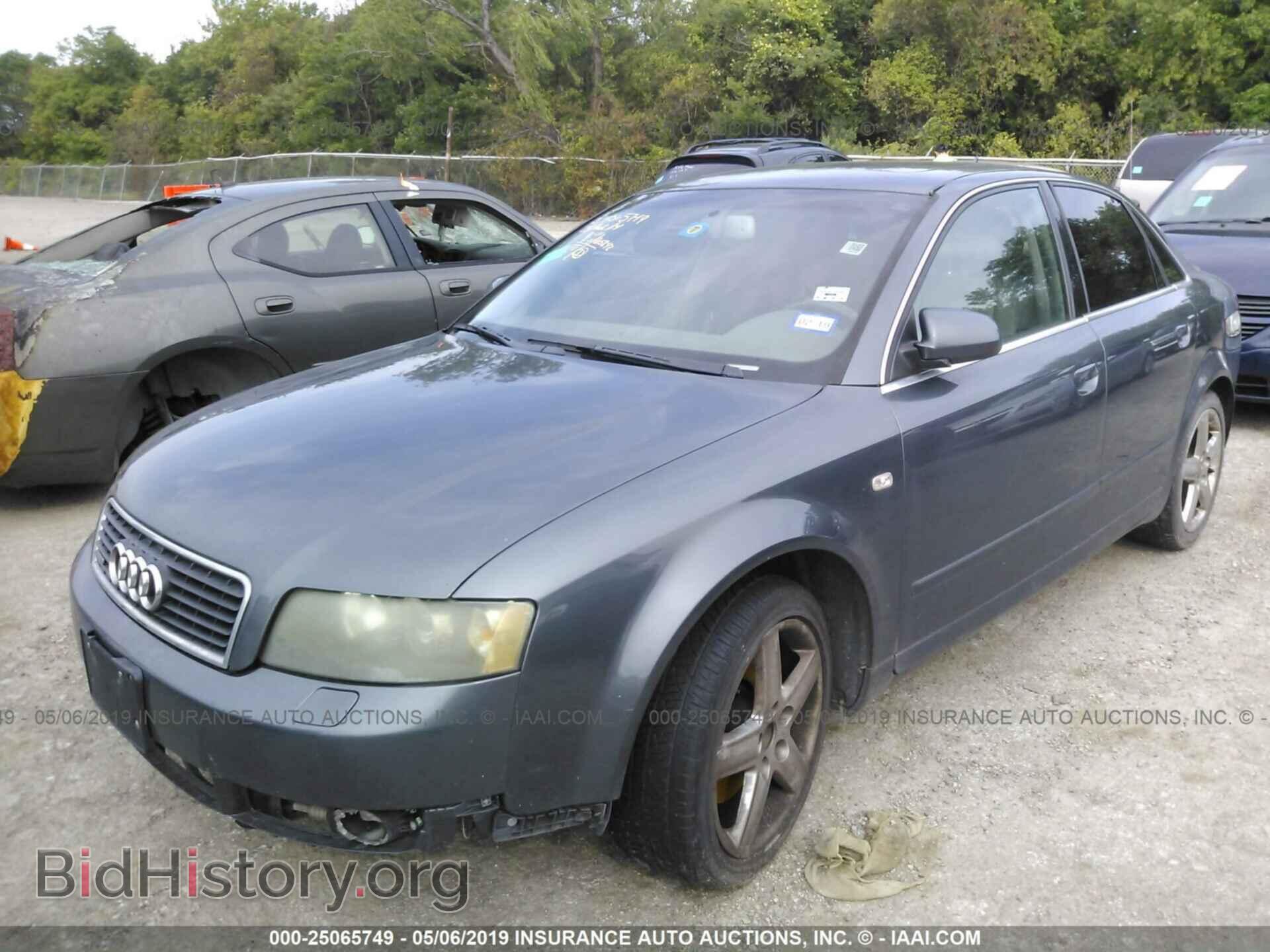 2005 AUDI A4 - VIN: WAULT68E65A109603 - Фото 2