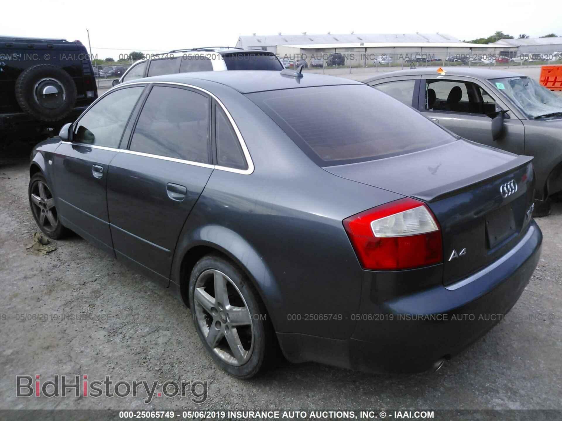 2005 AUDI A4 - VIN: WAULT68E65A109603 - Фото 3