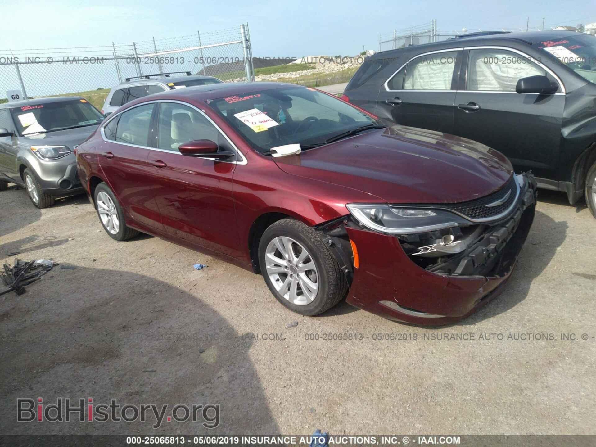Photo 1C3CCCAB9GN169912 - CHRYSLER 200 2016