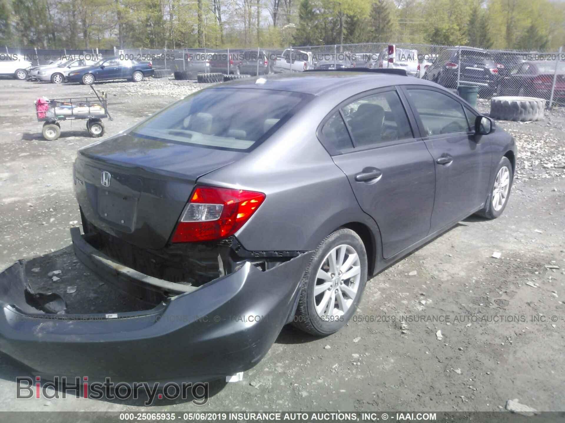 2012 HONDA CIVIC - VIN: 2HGFB2F83CH520756 - Фото 4