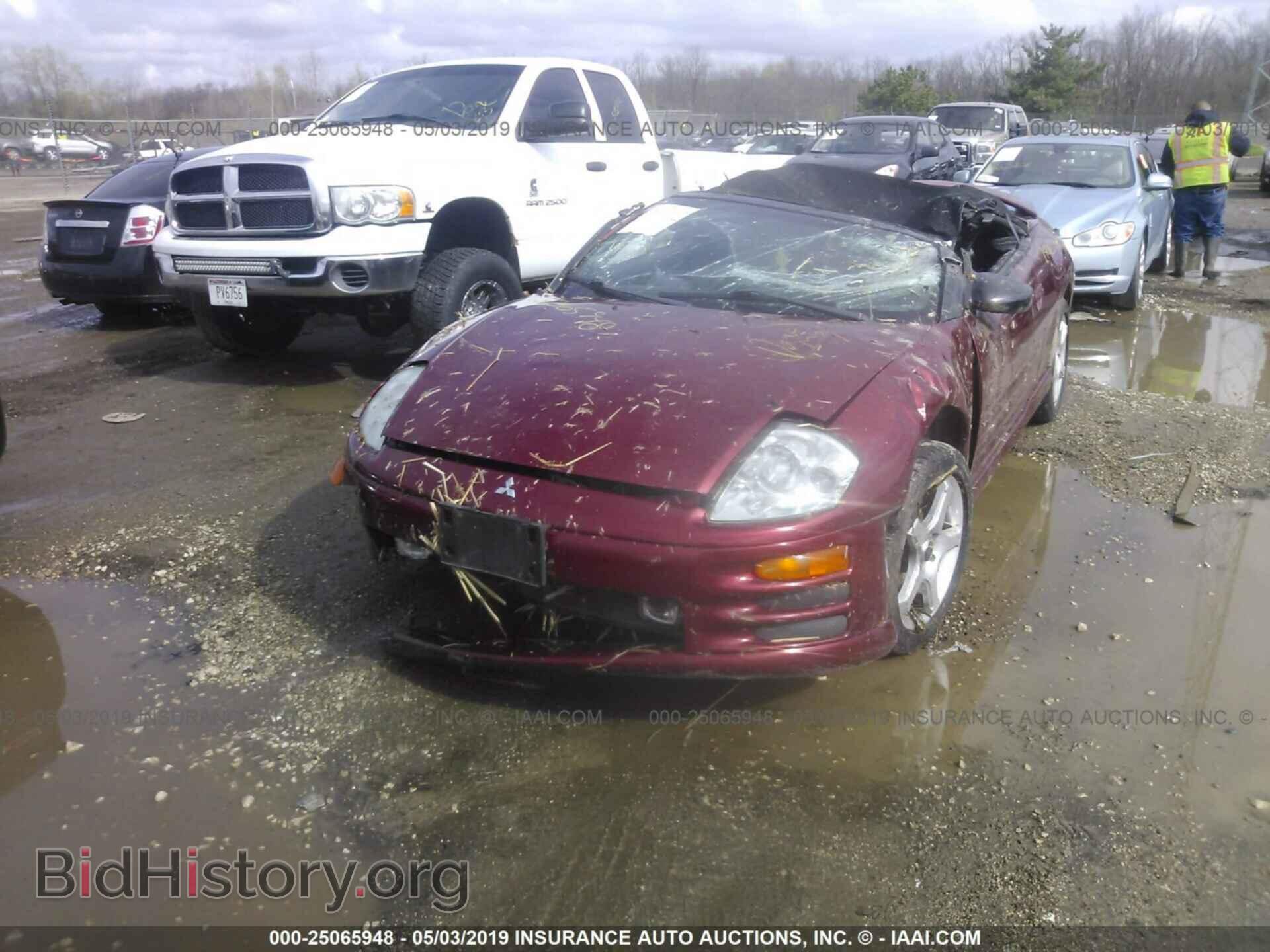 2002 MITSUBISHI ECLIPSE - VIN: 4A3AE85H82E056354 - Фото 6