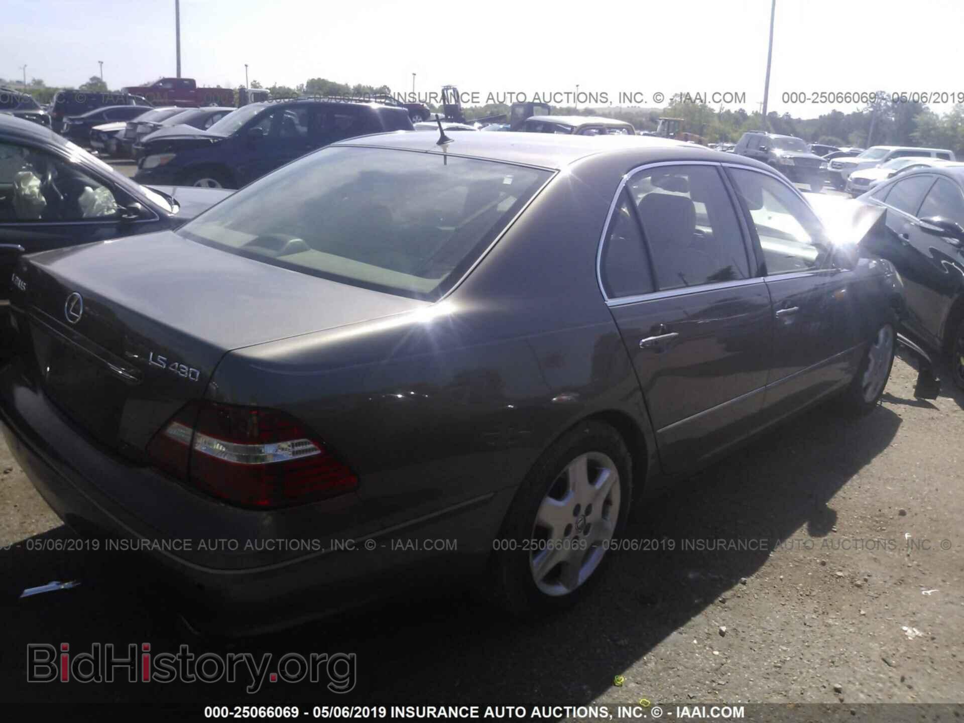2004 LEXUS LS - VIN: JTHBN36F740159626 - Фото 4