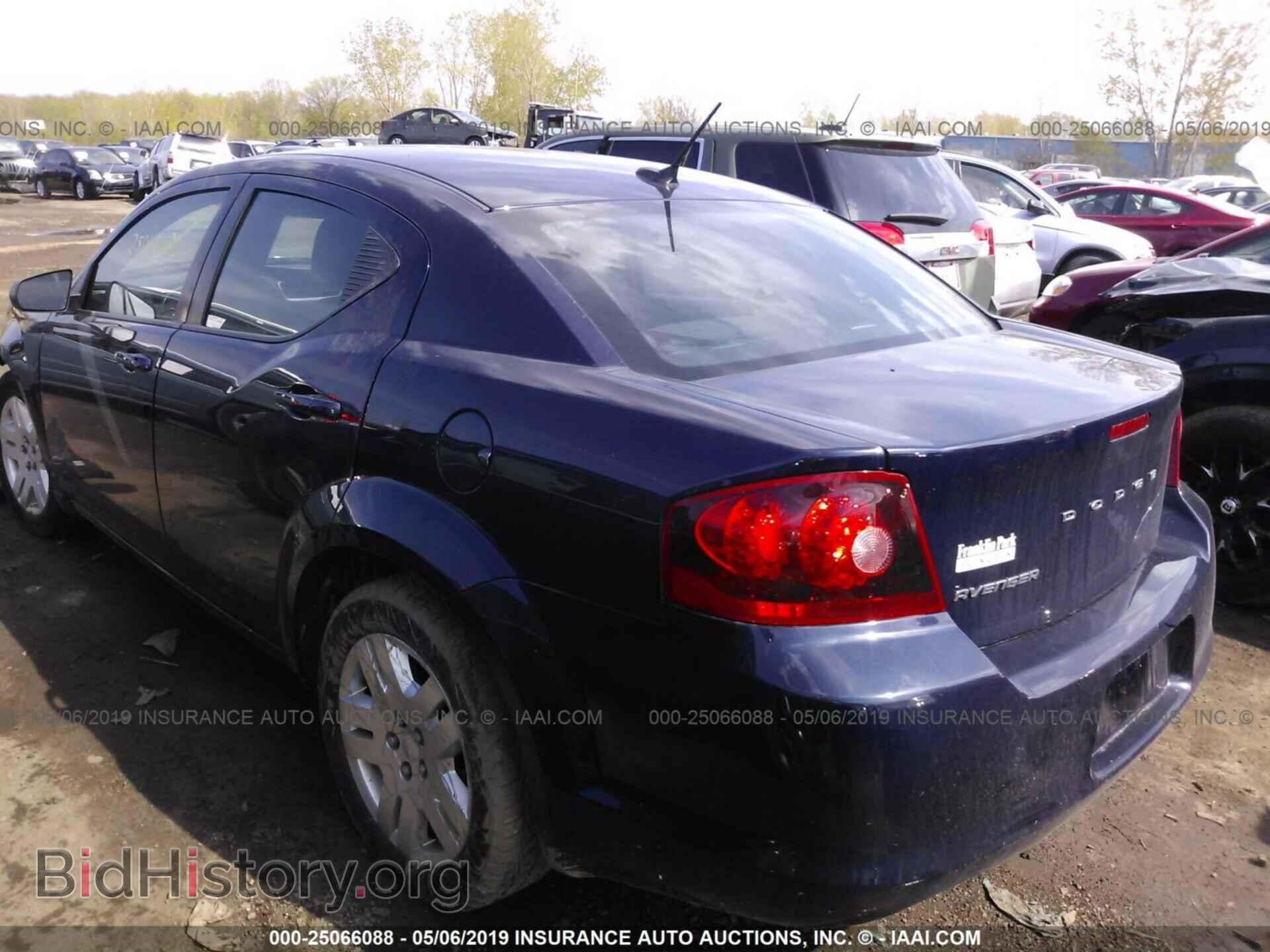 2013 DODGE AVENGER - VIN: 1C3CDZAB7DN588157 - Фото 3