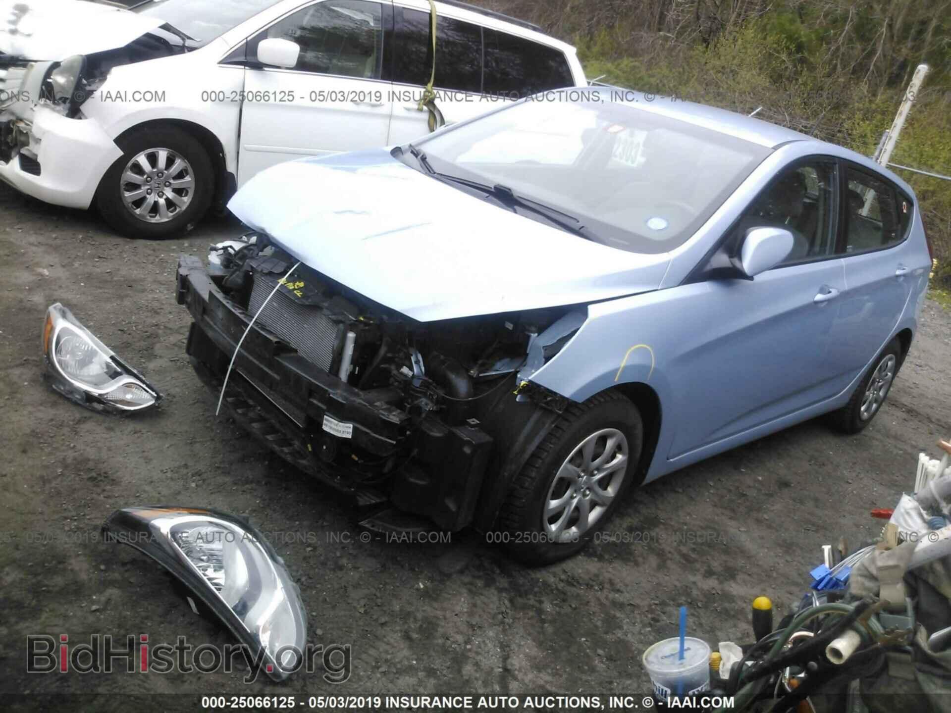 2014 HYUNDAI ACCENT - VIN: KMHCT5AE8EU180237 - Фото 2