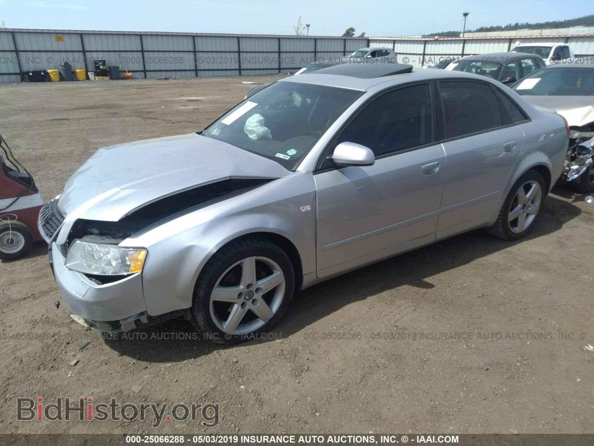 2005 AUDI A4 - VIN: WAULC68E45A096737 - Фото 2