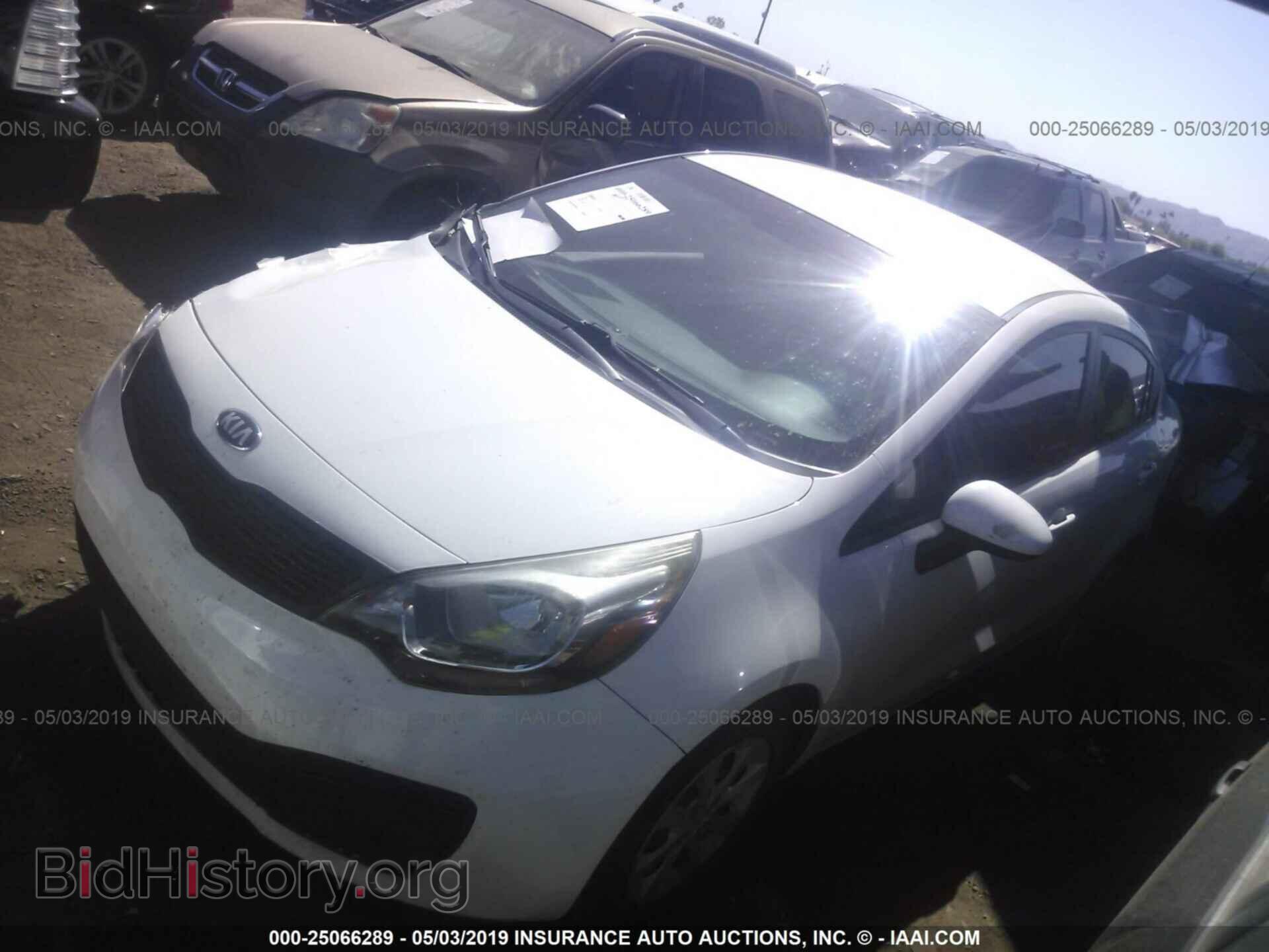2013 KIA RIO - VIN: KNADM4A34D6232087 - Photo 2