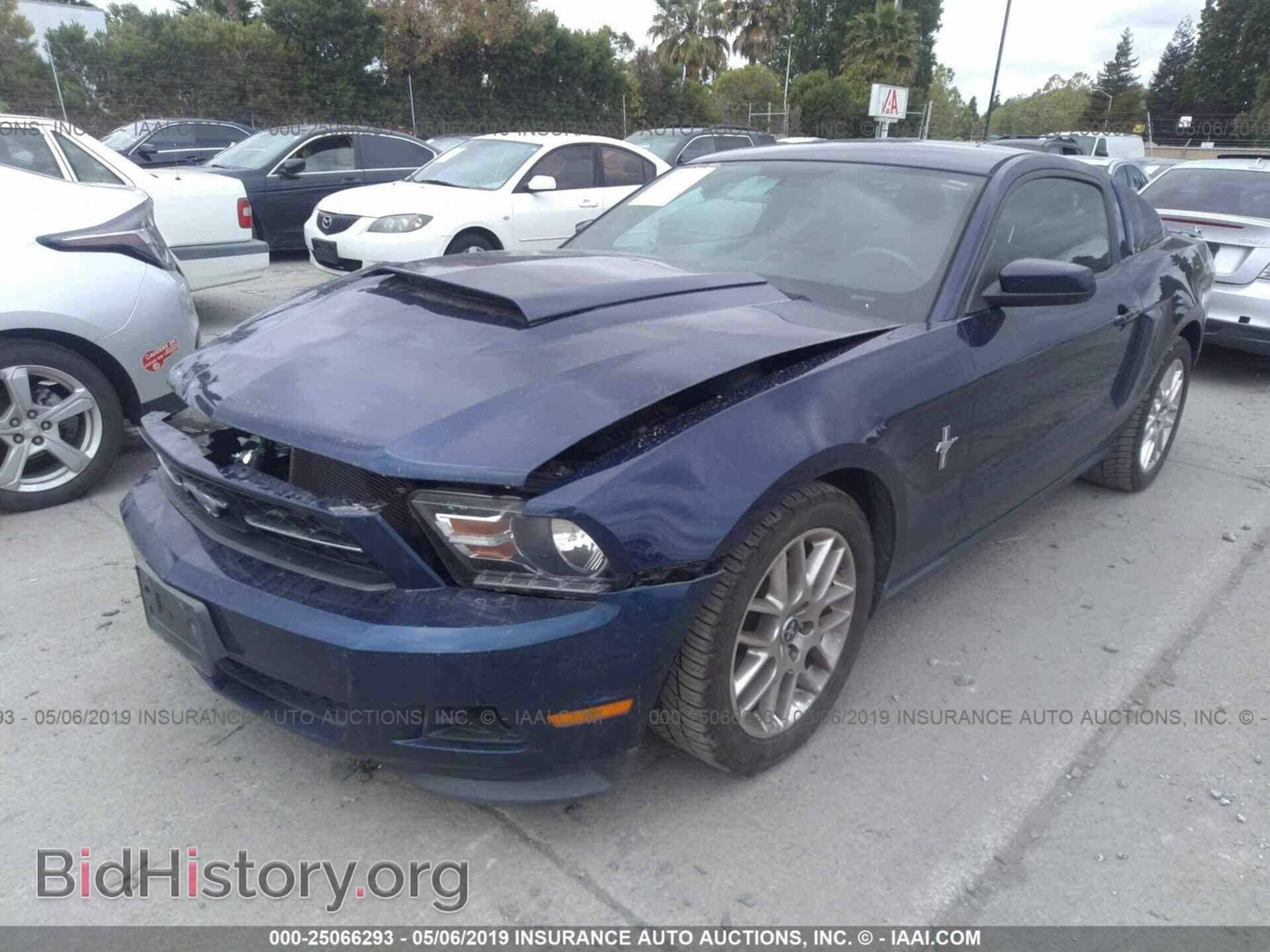 2012 FORD MUSTANG - VIN: 1ZVBP8AM9C5251818 - Фото 2