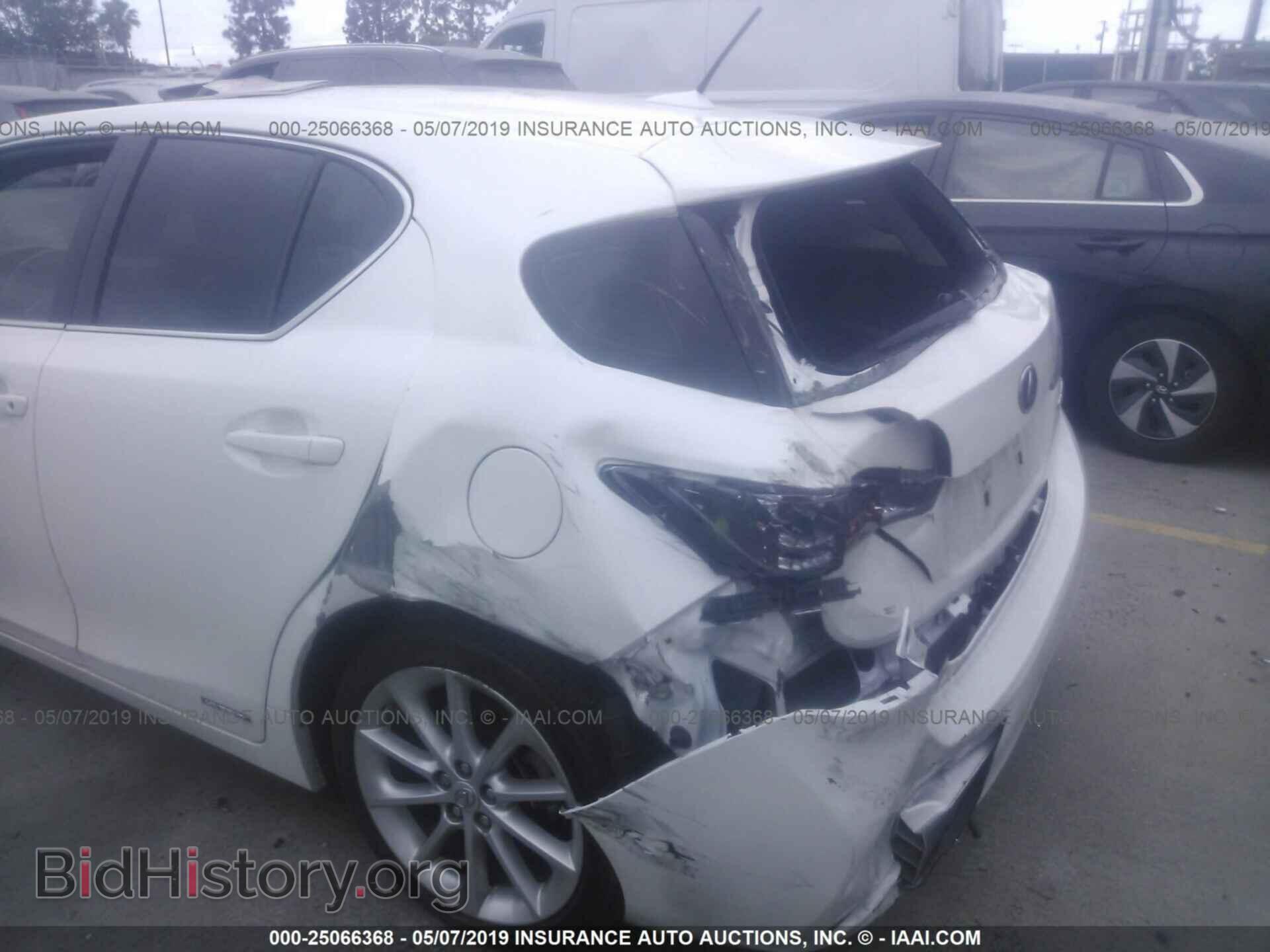 2013 LEXUS CT - VIN: JTHKD5BH5D2166343 - Фото 6