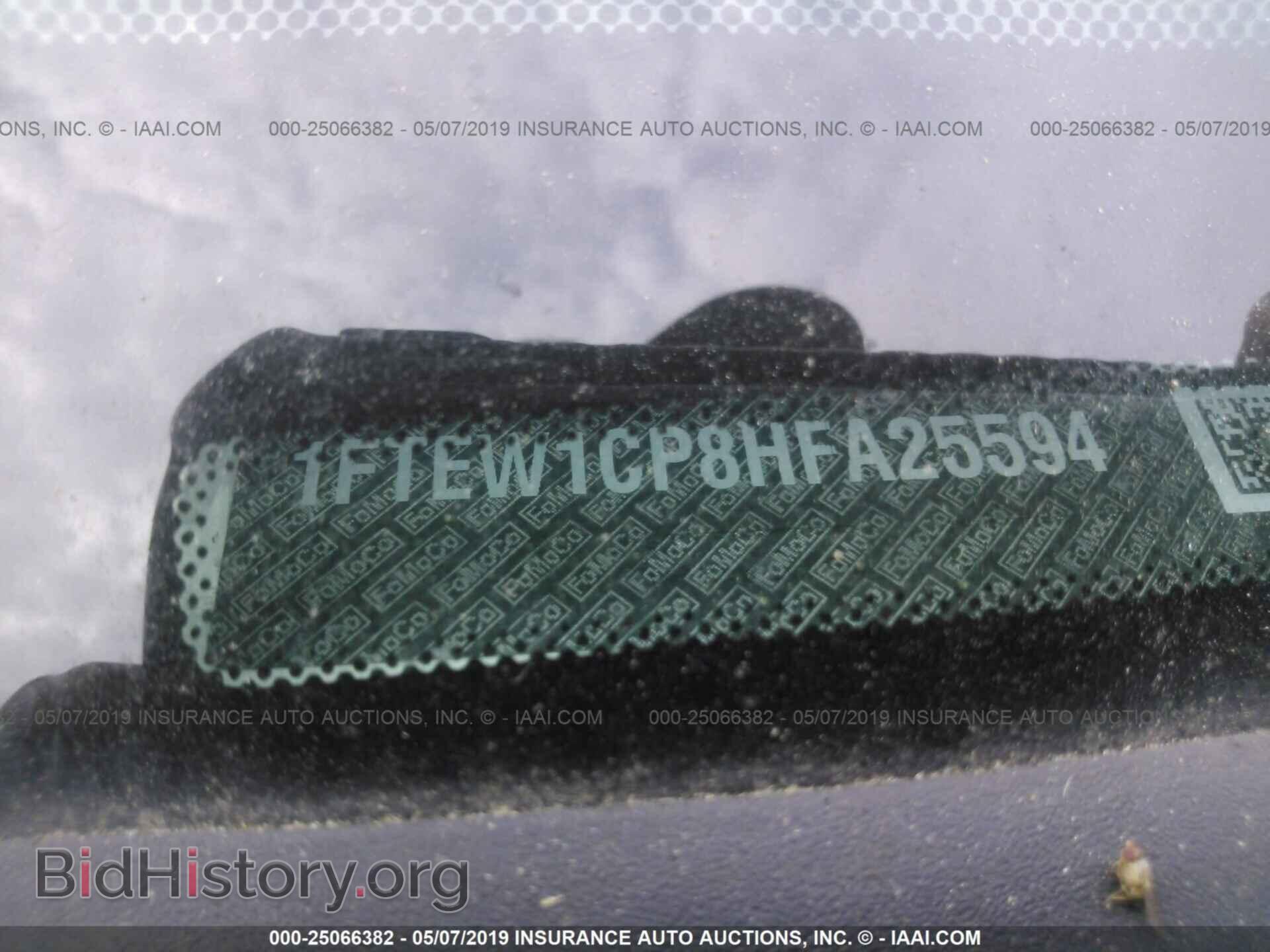2017 FORD F150 - VIN: 1FTEW1CP8HFA25594 - Фото 9