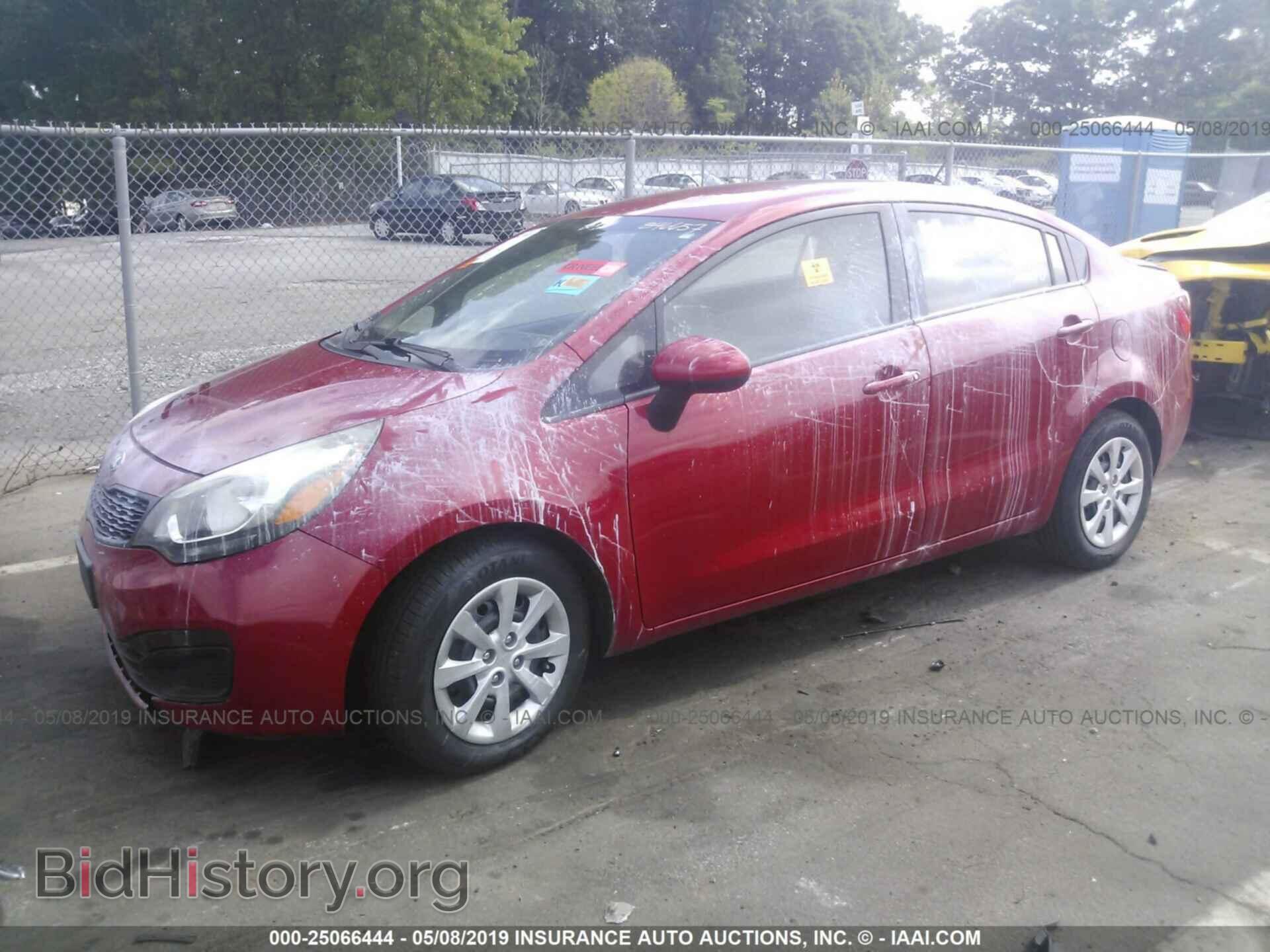 2013 KIA RIO - VIN: KNADM4A35D6191520 - Photo 2