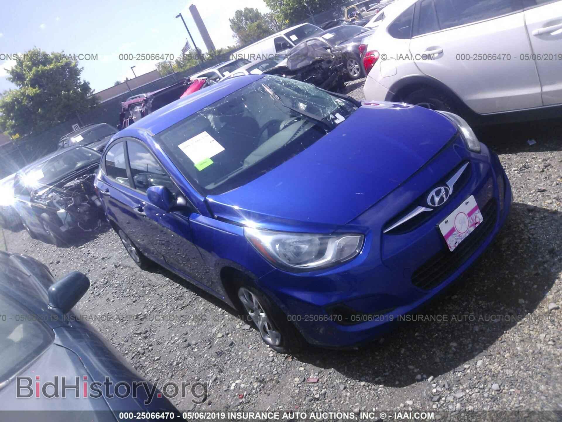 Фотография KMHCT4AE7CU053471 - HYUNDAI ACCENT 2012