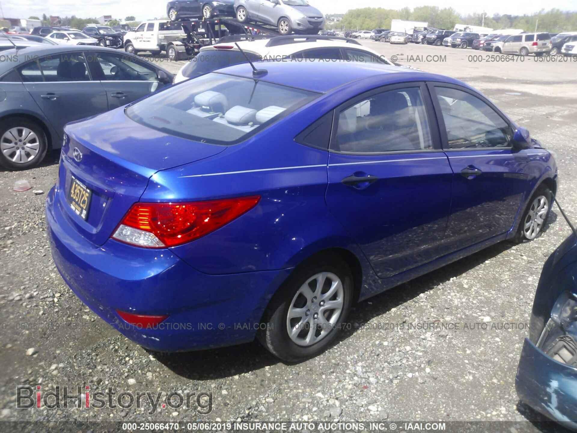 2012 HYUNDAI ACCENT - VIN: KMHCT4AE7CU053471 - Фото 4