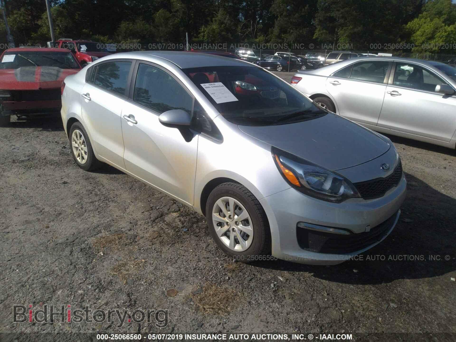 Фотография KNADM4A33H6011215 - KIA RIO 2017
