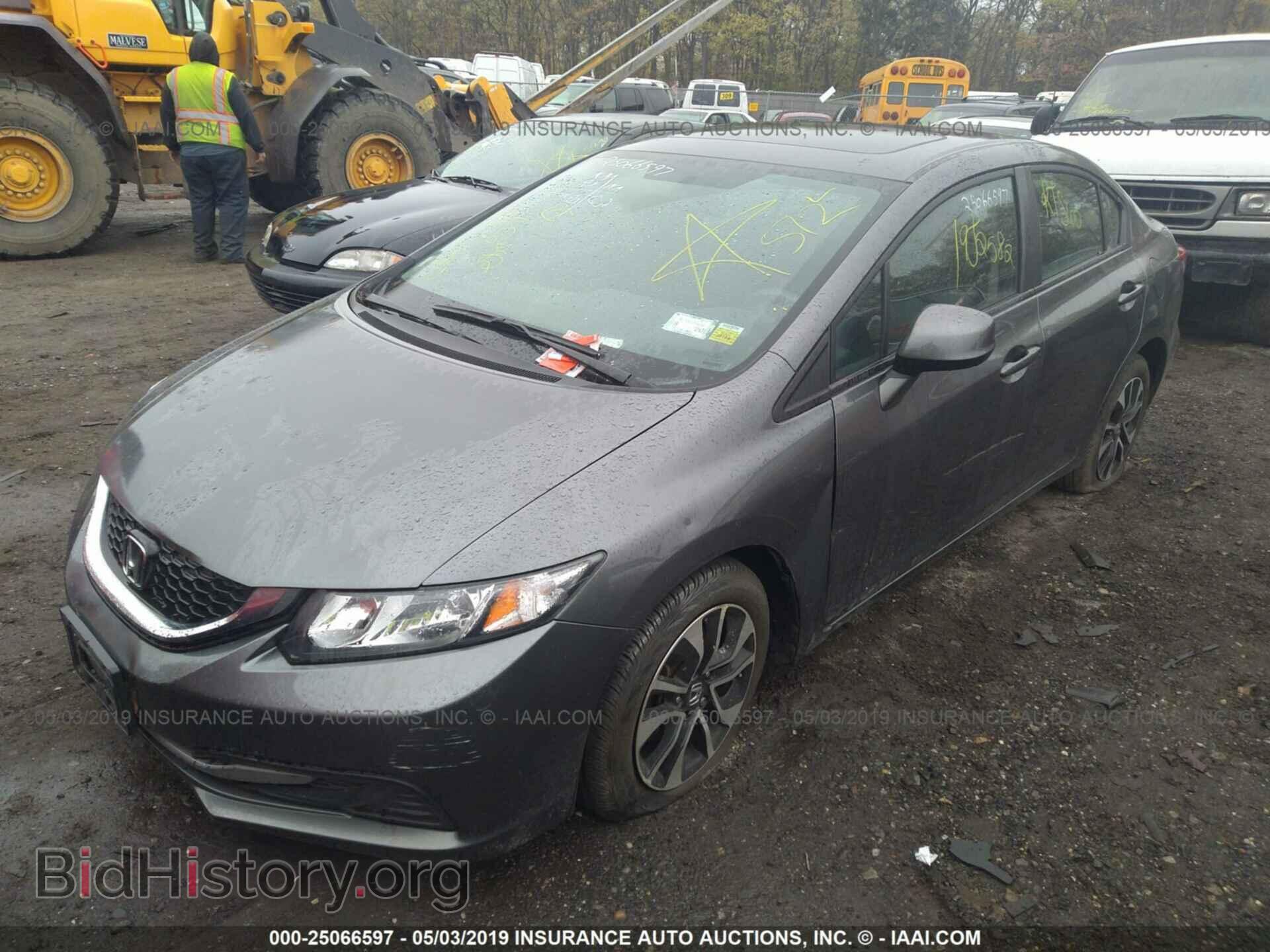 2013 HONDA CIVIC - VIN: 19XFB2F89DE257409 - Фото 2