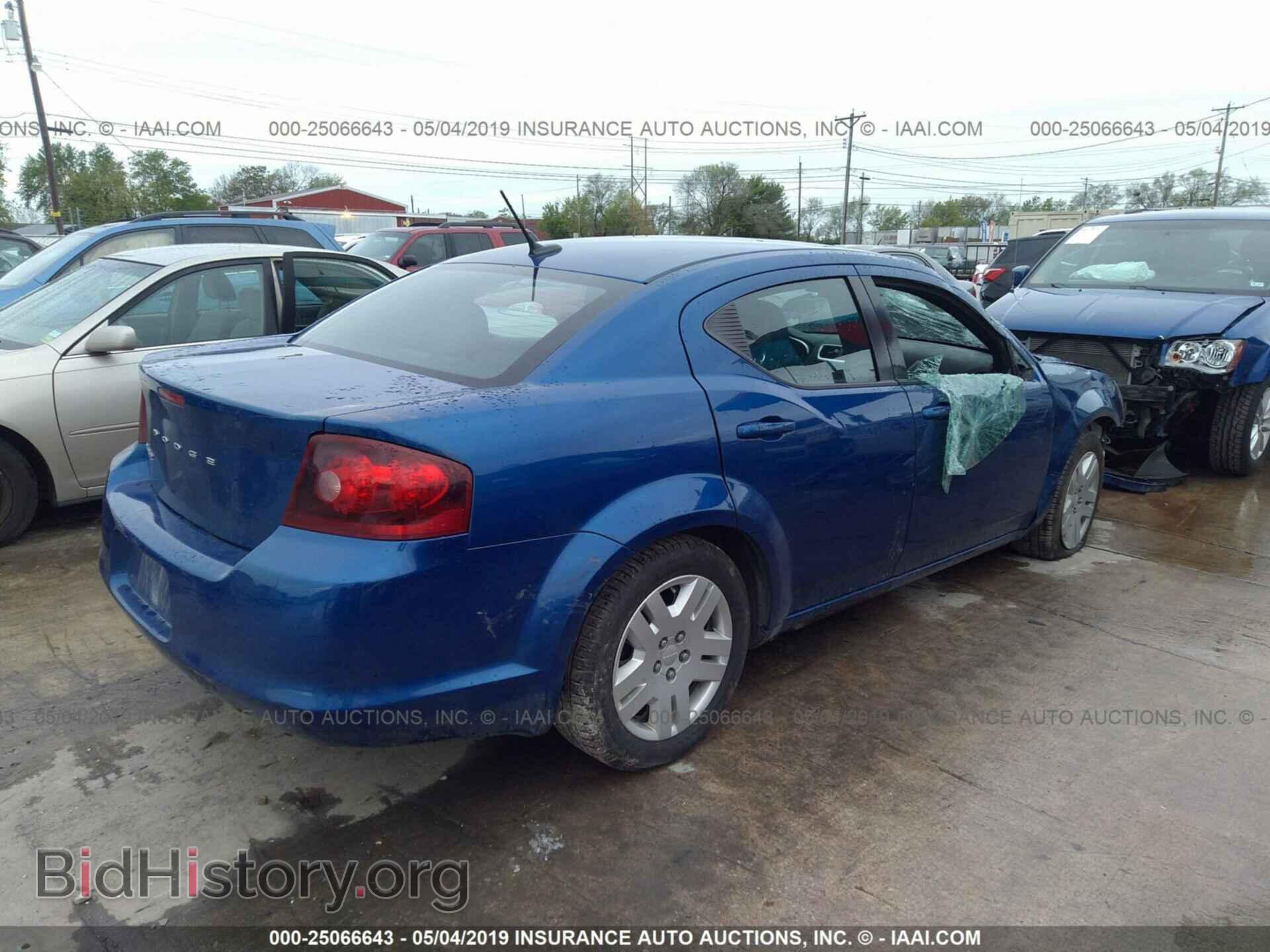 2014 DODGE AVENGER - VIN: 1C3CDZAB2EN106843 - Фото 4