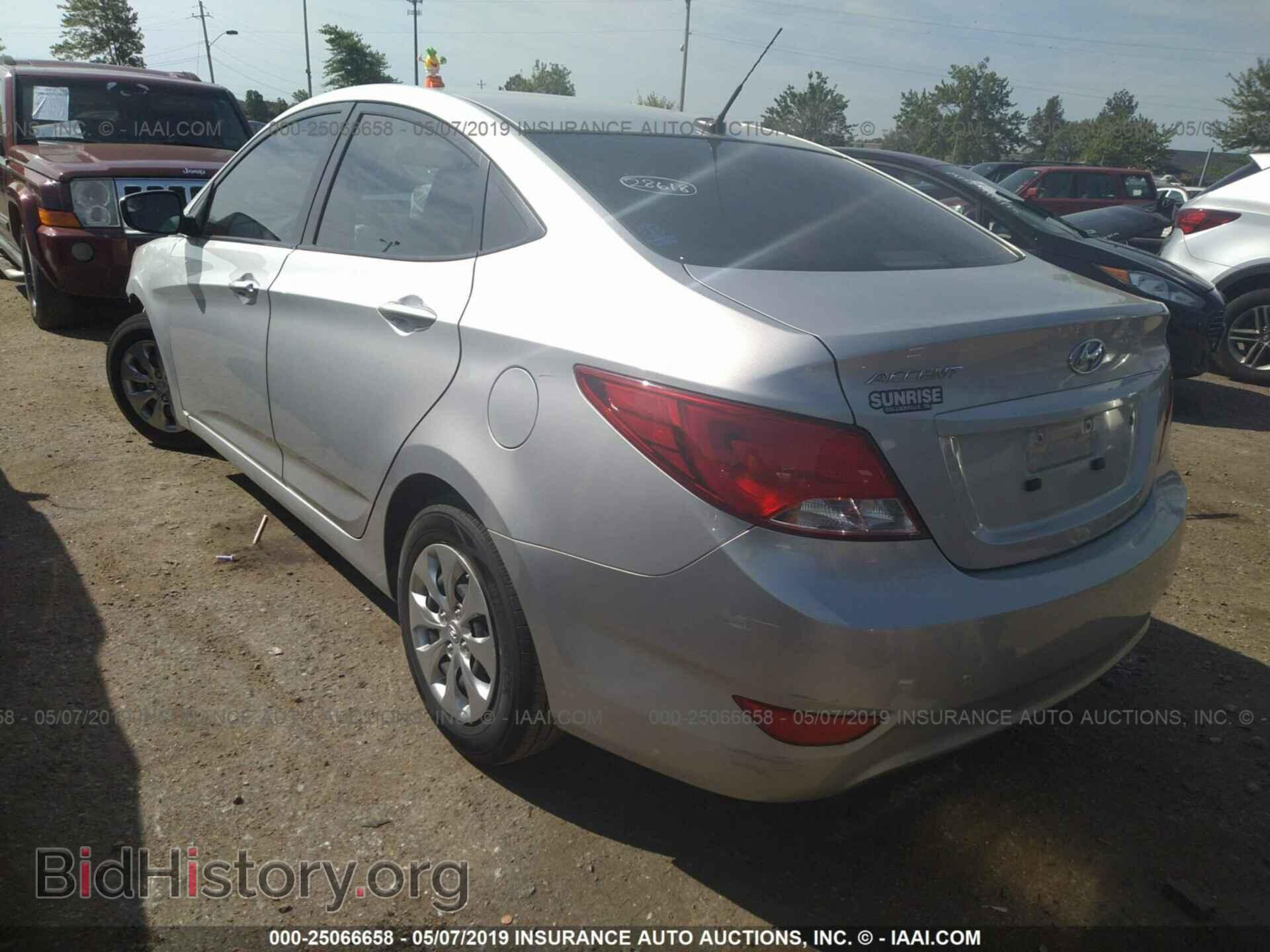 2015 HYUNDAI ACCENT - VIN: KMHCT4AE7FU886062 - Фото 3