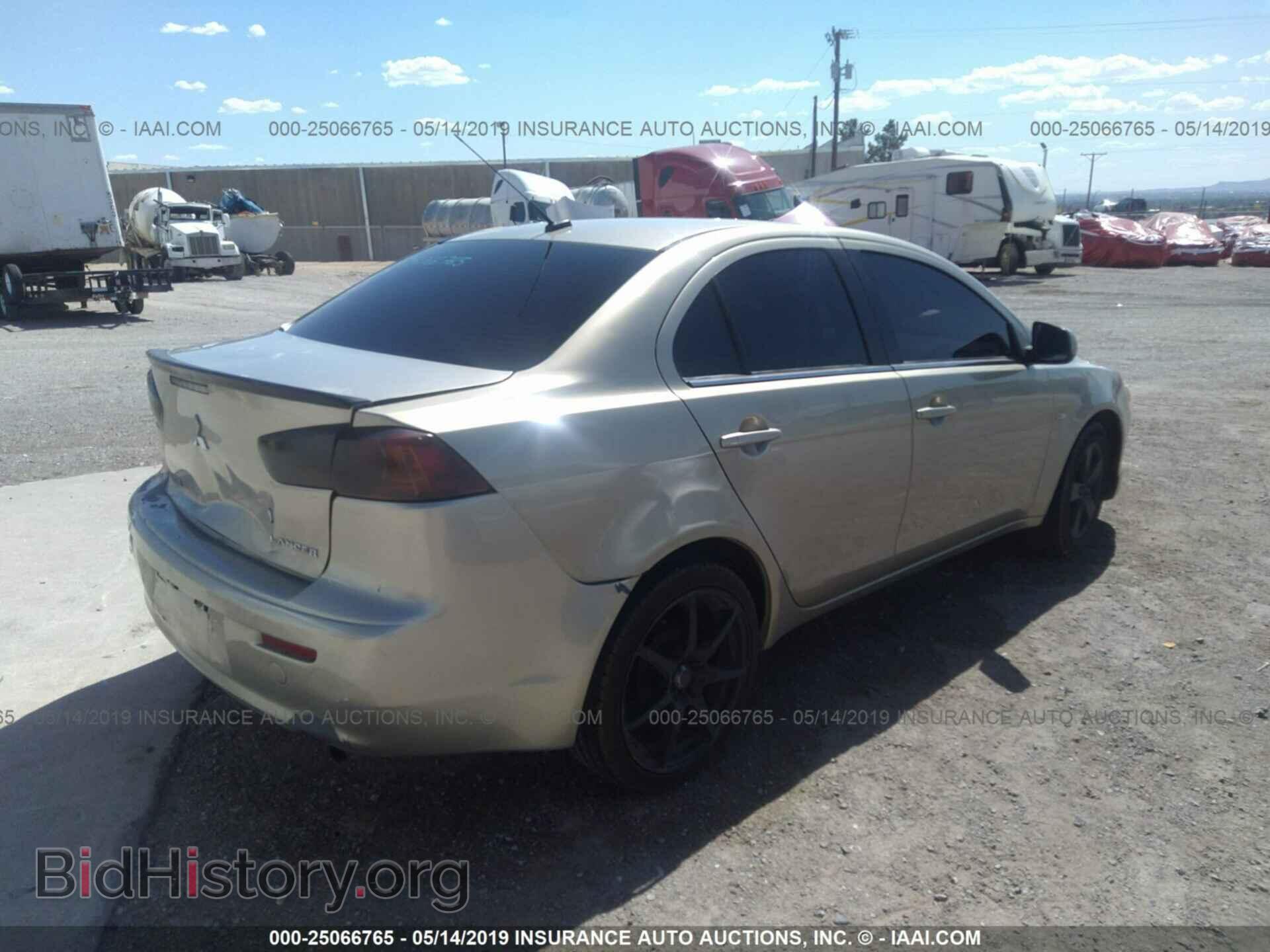 2008 MITSUBISHI LANCER - VIN: JA3AU26U78U036687 - Фото 4