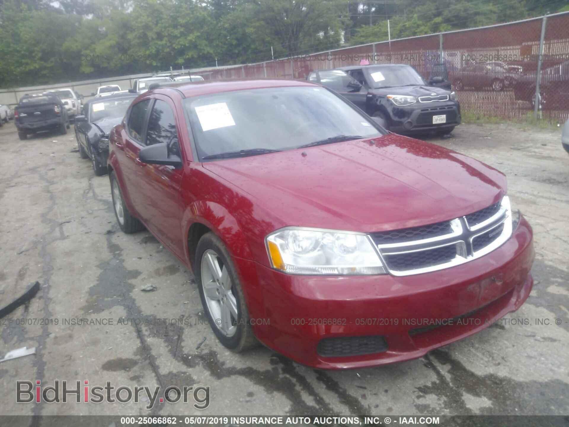 Photo 1C3CDZAB1DN591748 - DODGE AVENGER 2013