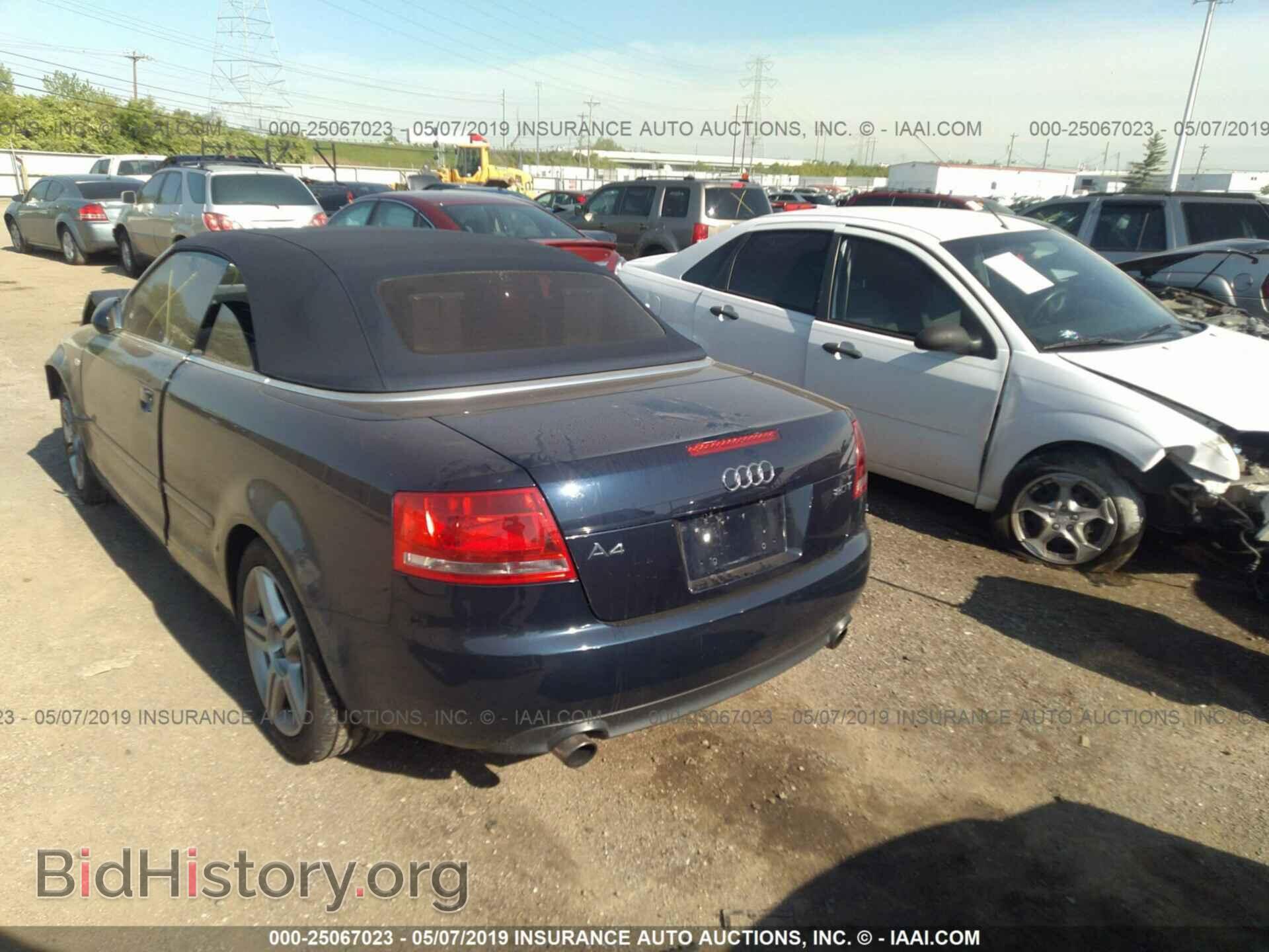 2007 AUDI A4 - VIN: WAUAF48H07K024329 - Фото 3