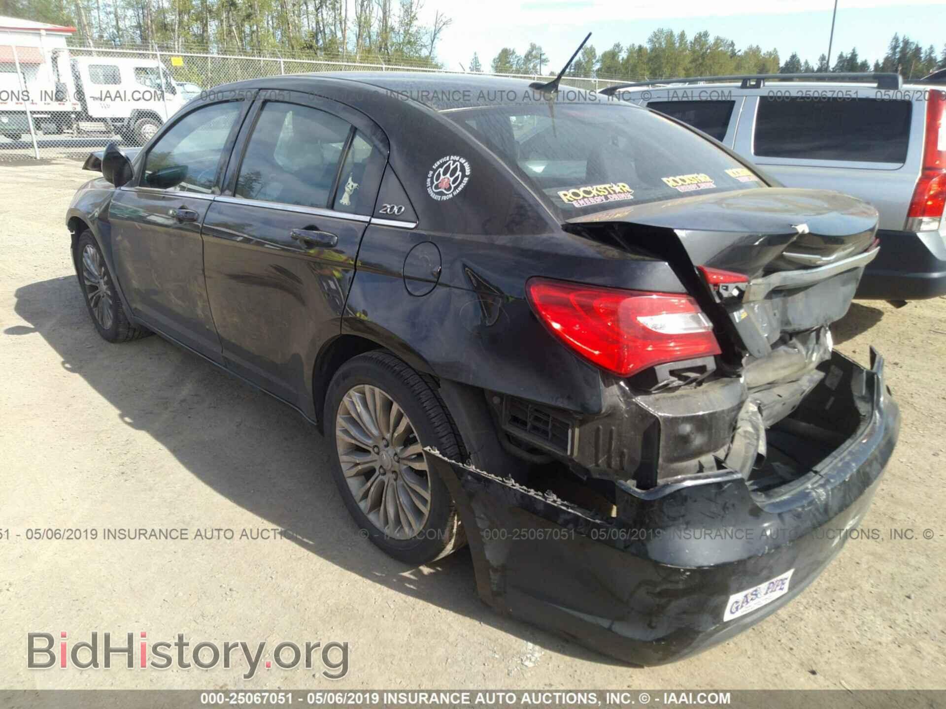 2012 CHRYSLER 200 - VIN: 1C3CCBAB7CN256616 - Фото 3