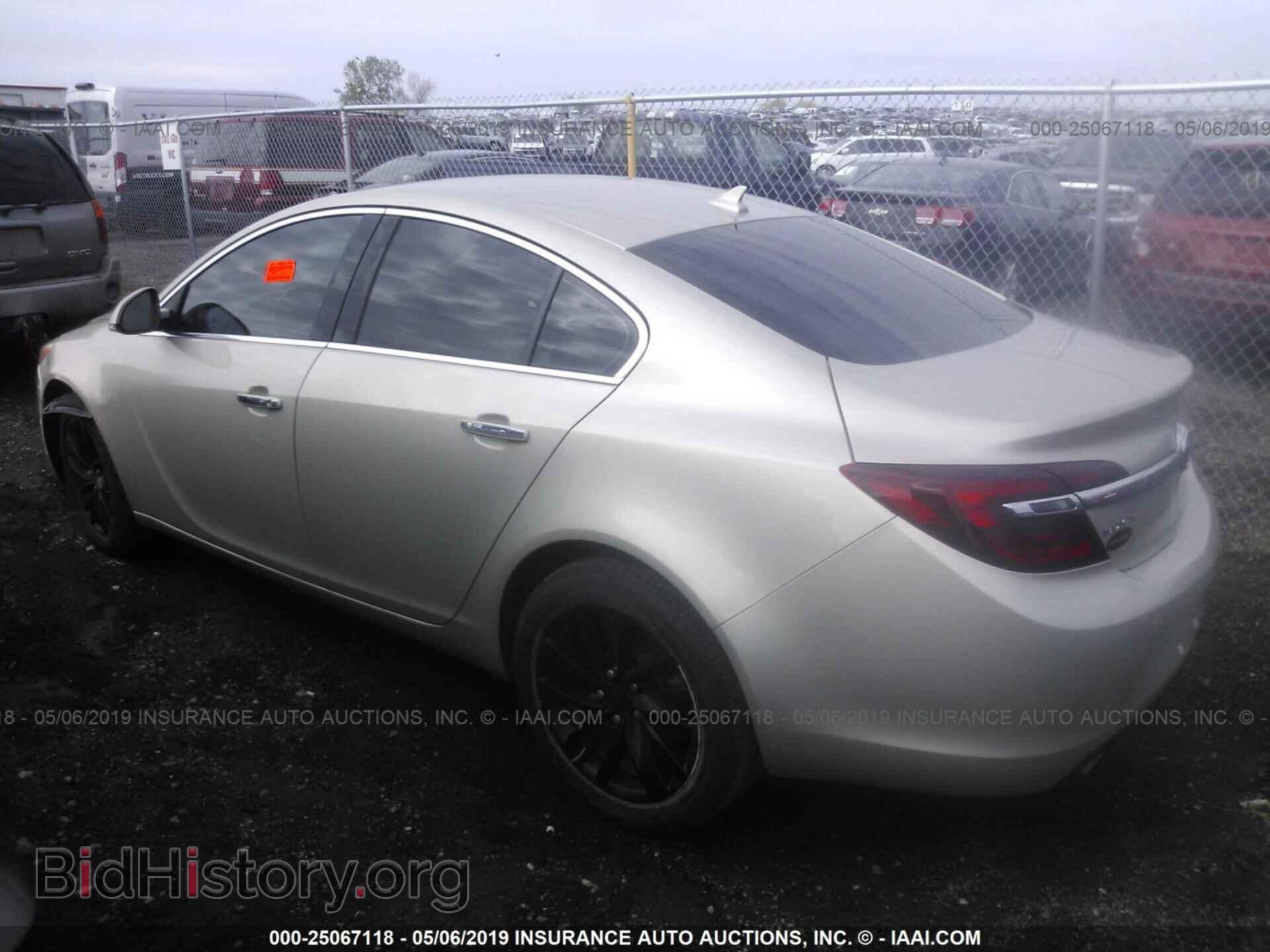 2014 BUICK REGAL - VIN: 2G4GN5EX4E9220446 - Фото 3
