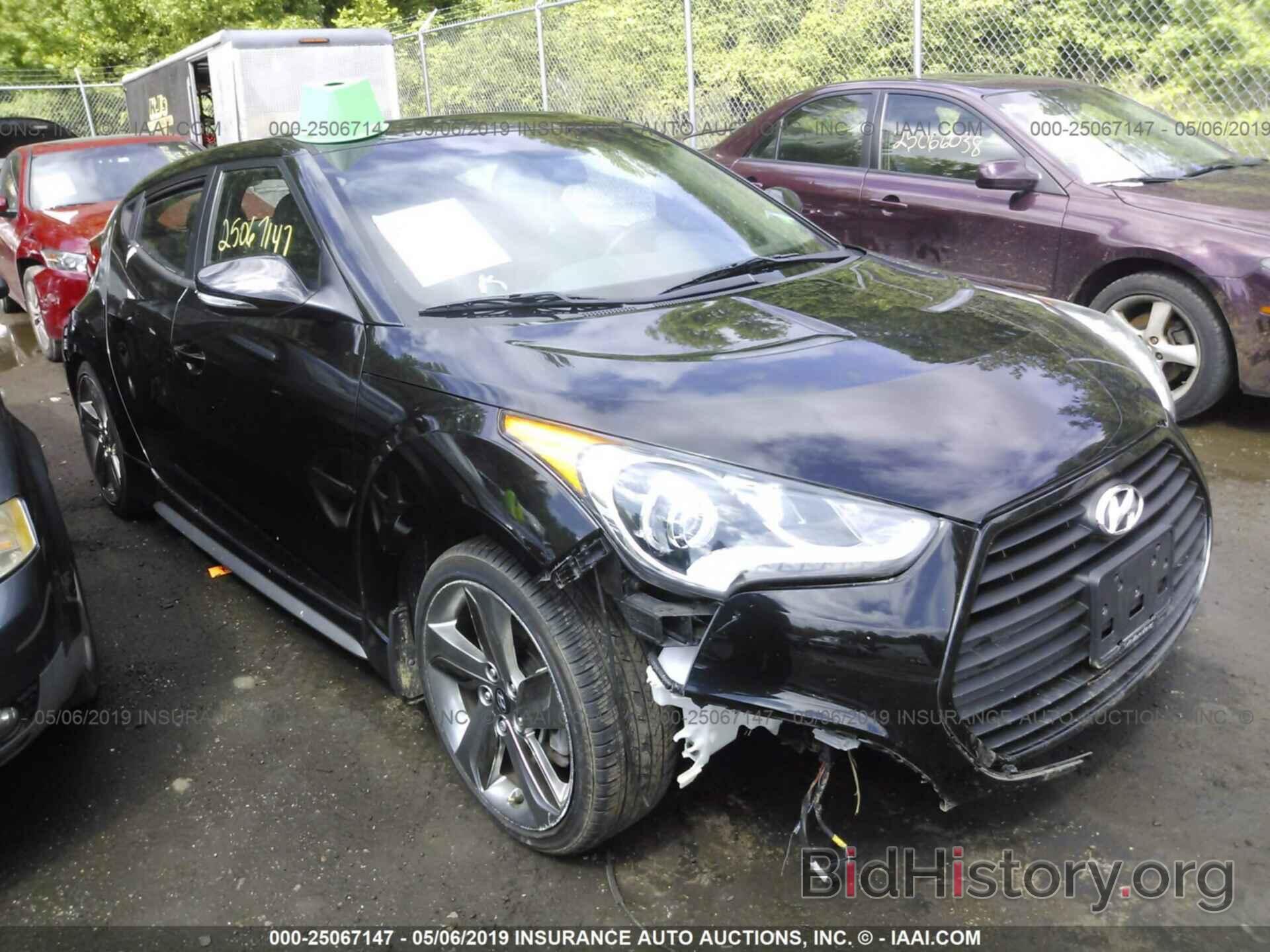 Photo KMHTC6AE9FU217027 - HYUNDAI VELOSTER 2015