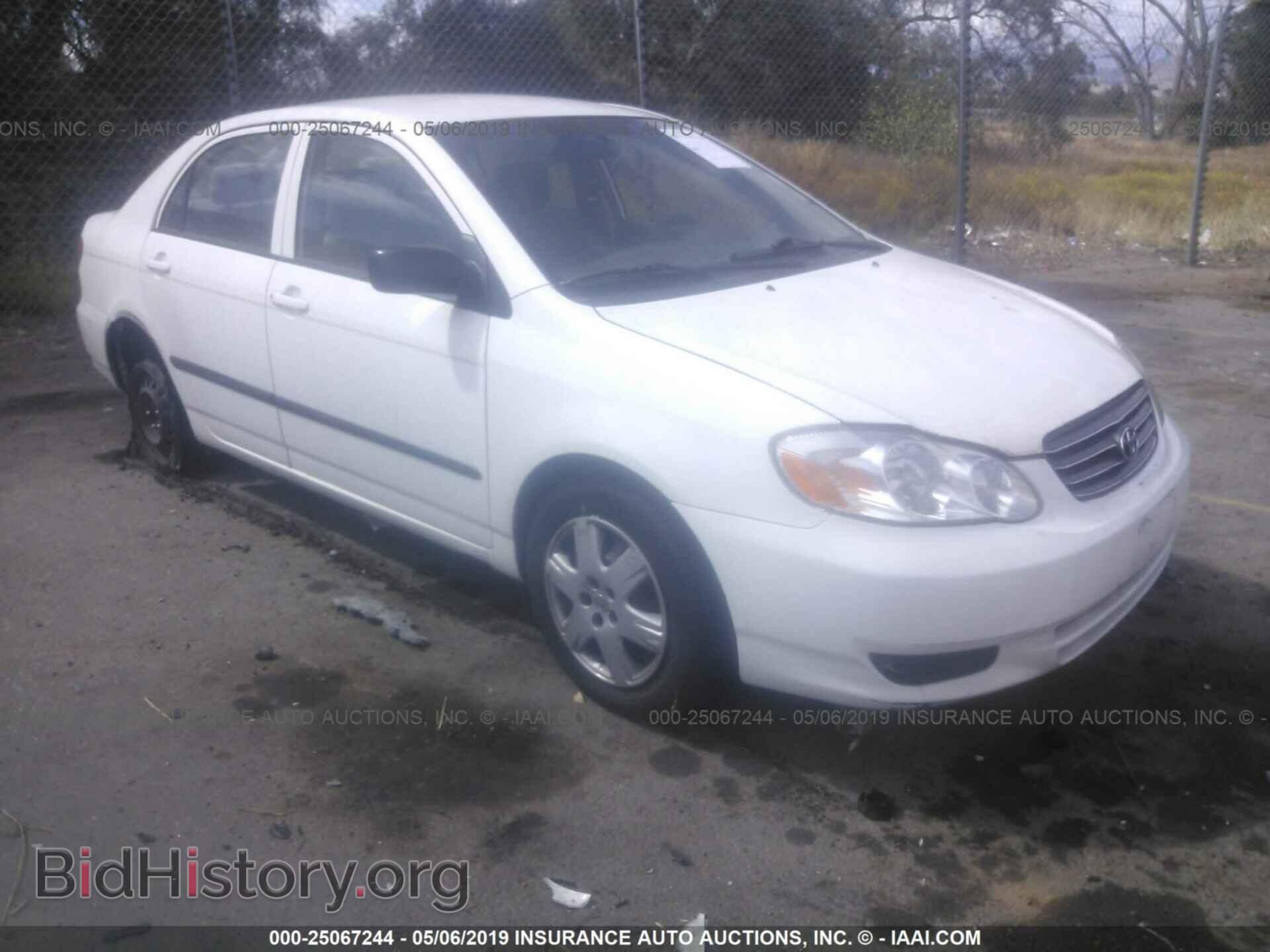 Photo 1NXBR32E43Z001122 - TOYOTA COROLLA 2003