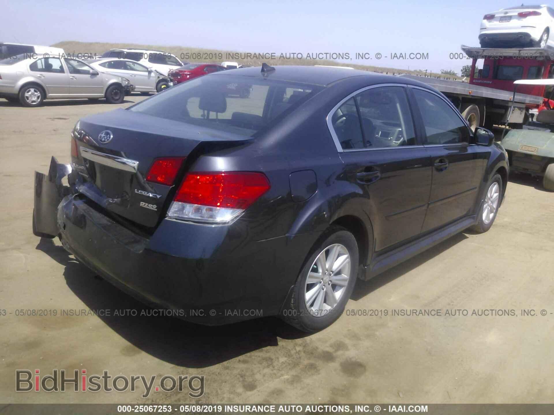 2012 SUBARU LEGACY - VIN: 4S3BMBF69C3010839 - Фото 4