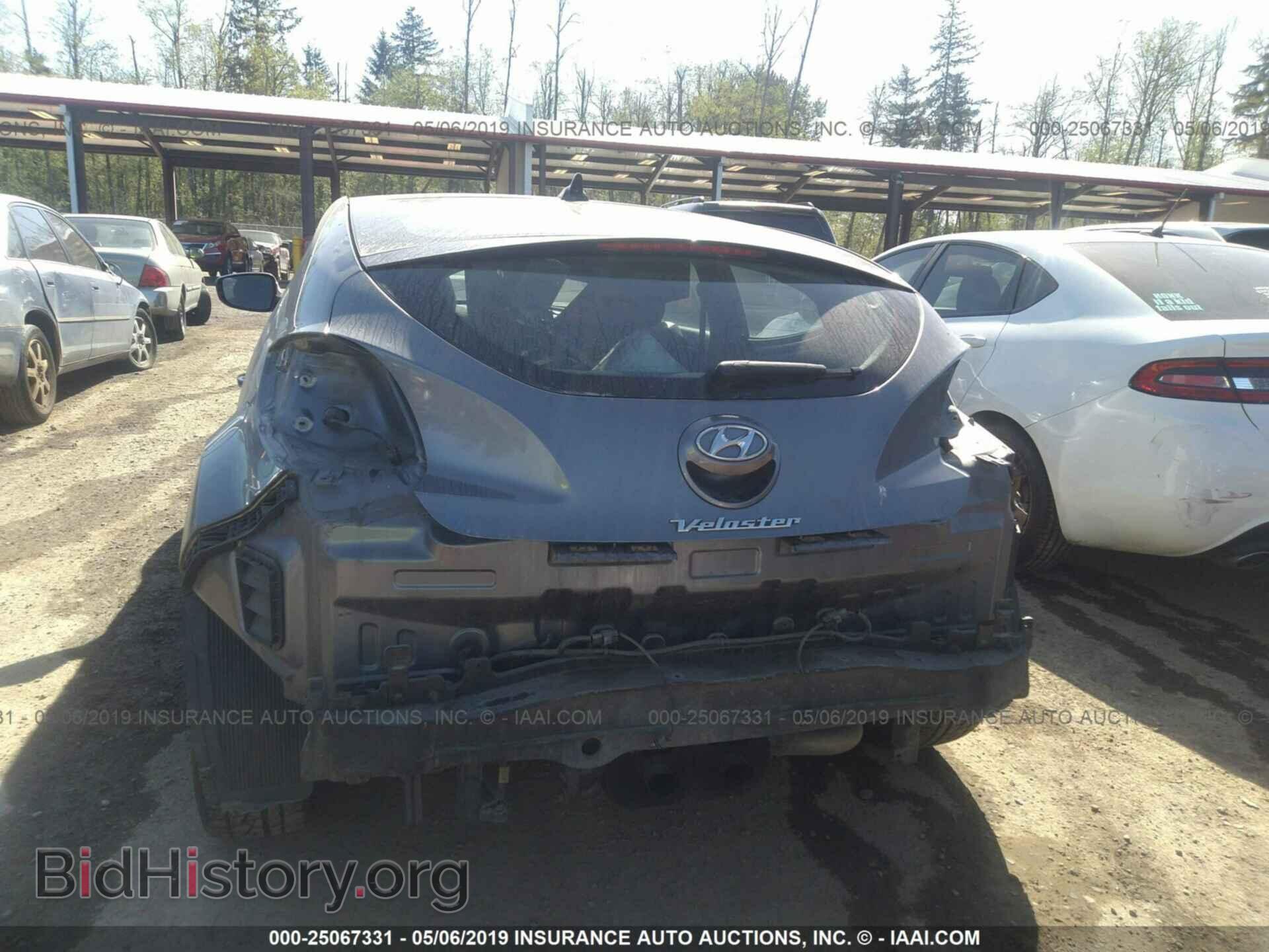 2012 HYUNDAI VELOSTER - VIN: KMHTC6AD5CU078257 - Фото 6