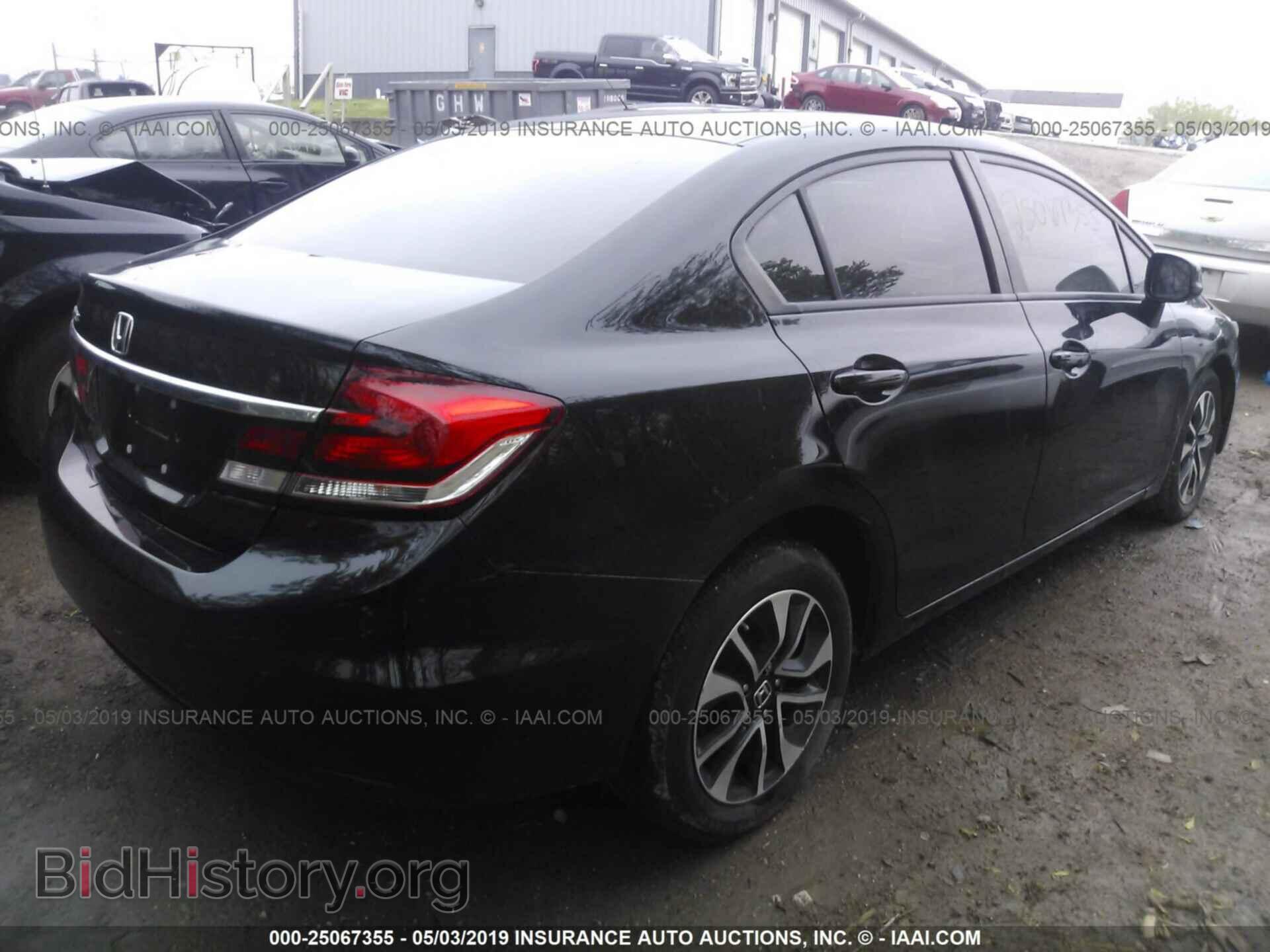 2013 HONDA CIVIC - VIN: 19XFB2F85DE290729 - Фото 4