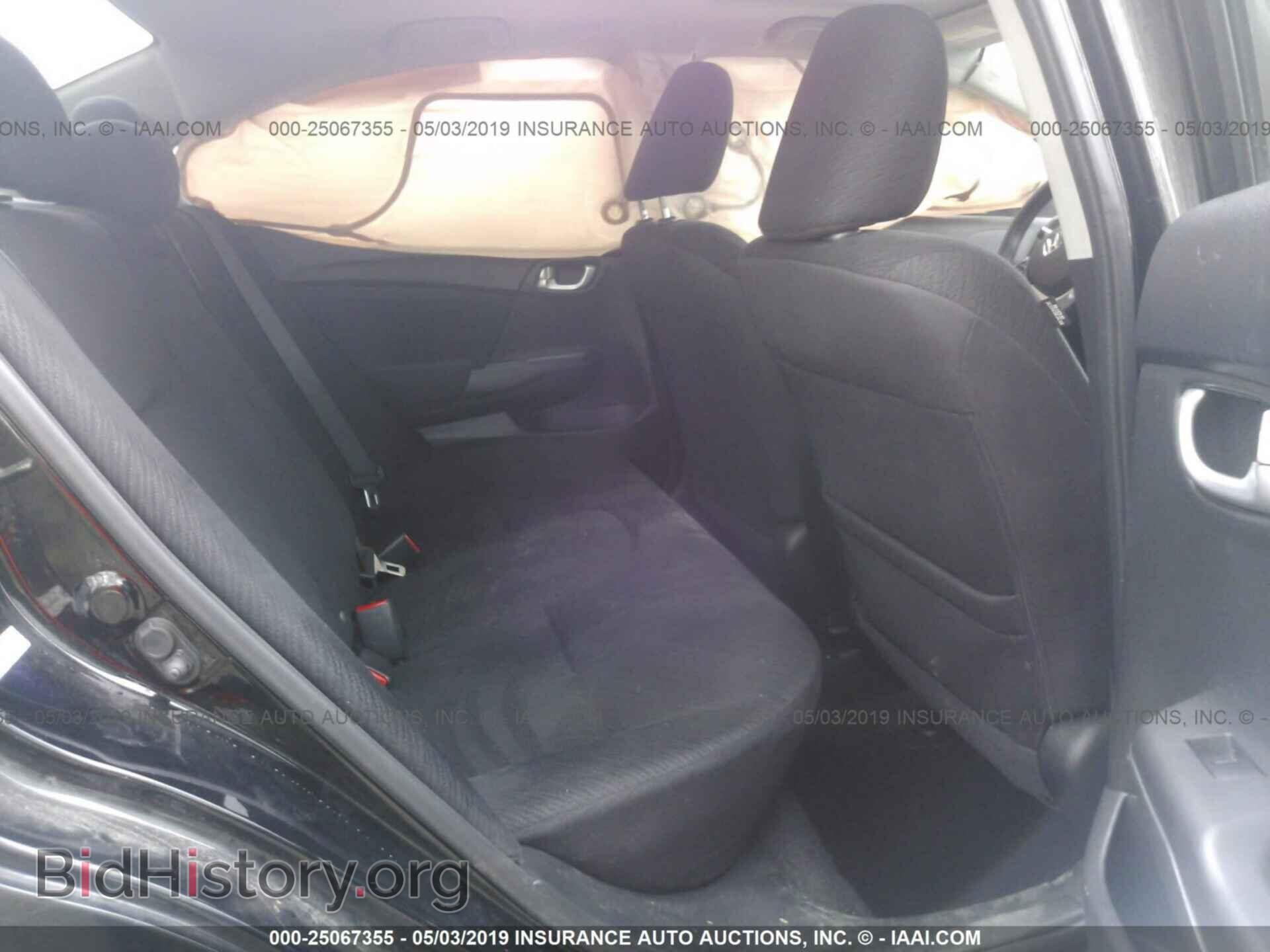 2013 HONDA CIVIC - VIN: 19XFB2F85DE290729 - Фото 8