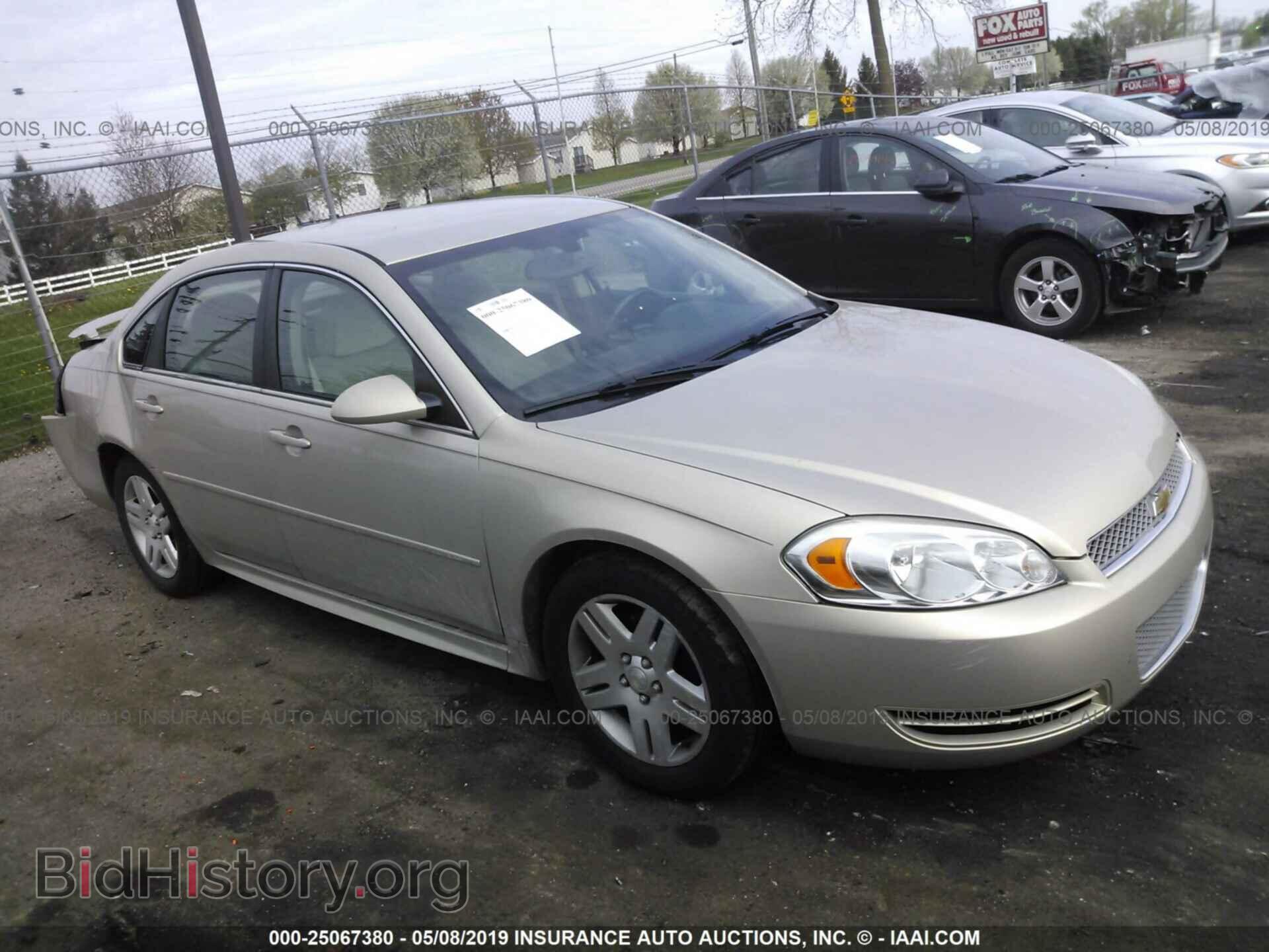 Фотография 2G1WB5E36C1158882 - CHEVROLET IMPALA 2012
