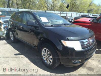 2007 Ford EDGE SEL Plus, черный — VIN 2FMDK49C27BB01500, IAAI