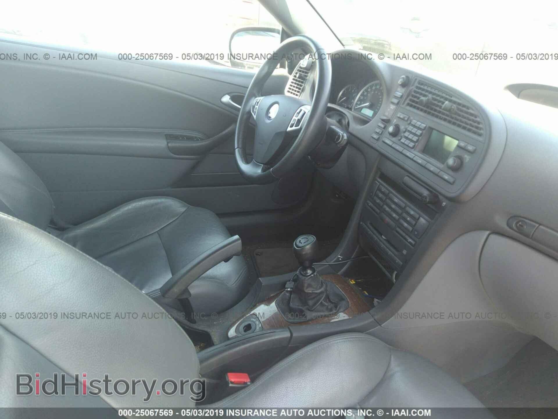 2006 SAAB 9-3 - VIN: YS3FD75Y566108344 - Фото 5