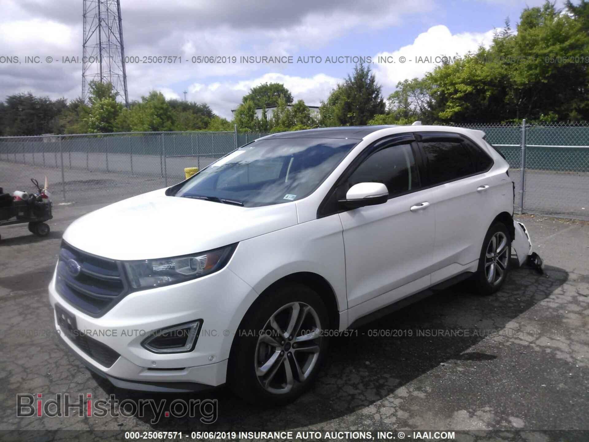 2016 FORD EDGE - VIN: 2FMPK4AP5GBB61394 - Фото 2