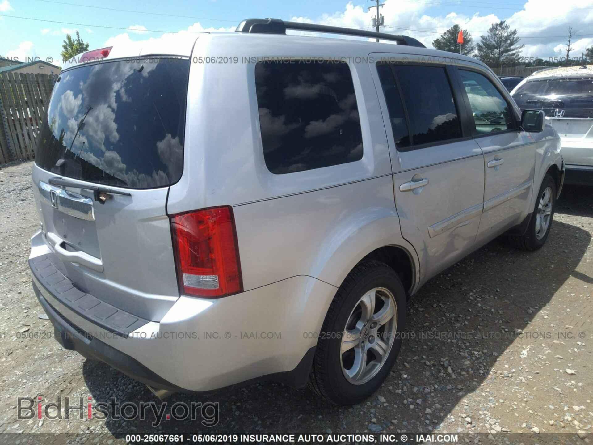 2012 HONDA PILOT - VIN: 5FNYF3H78CB002346 - Фото 4