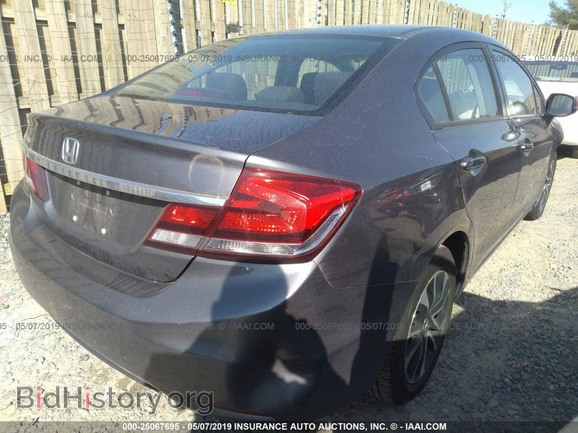 2013 HONDA CIVIC - VIN: 19XFB2F87DE200514 - Фото 4