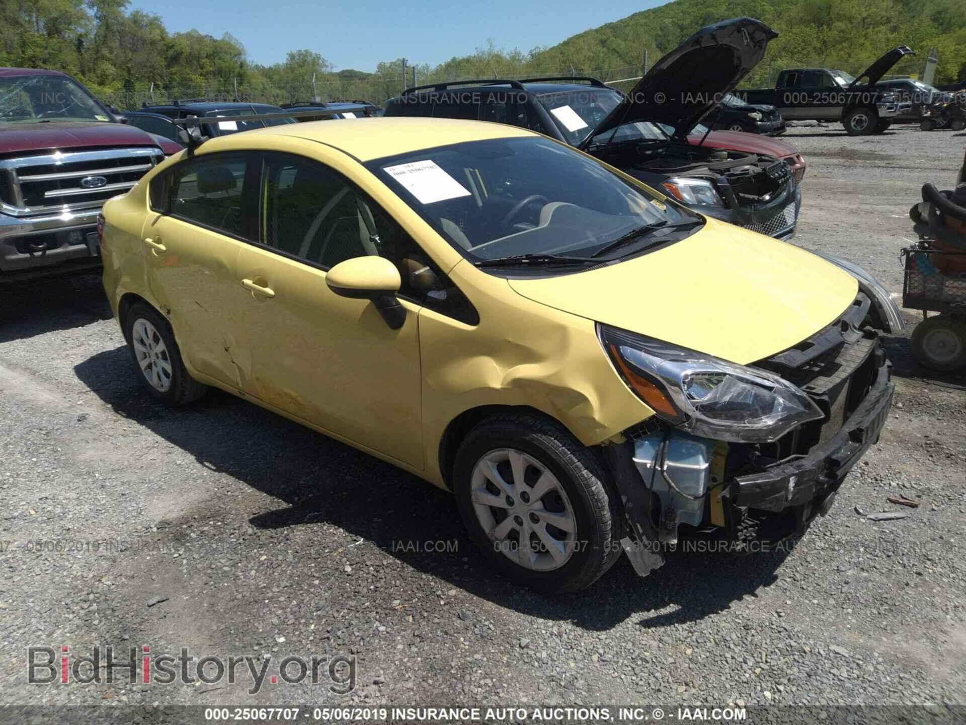 Фотография KNADM4A39G6659494 - KIA RIO 2016