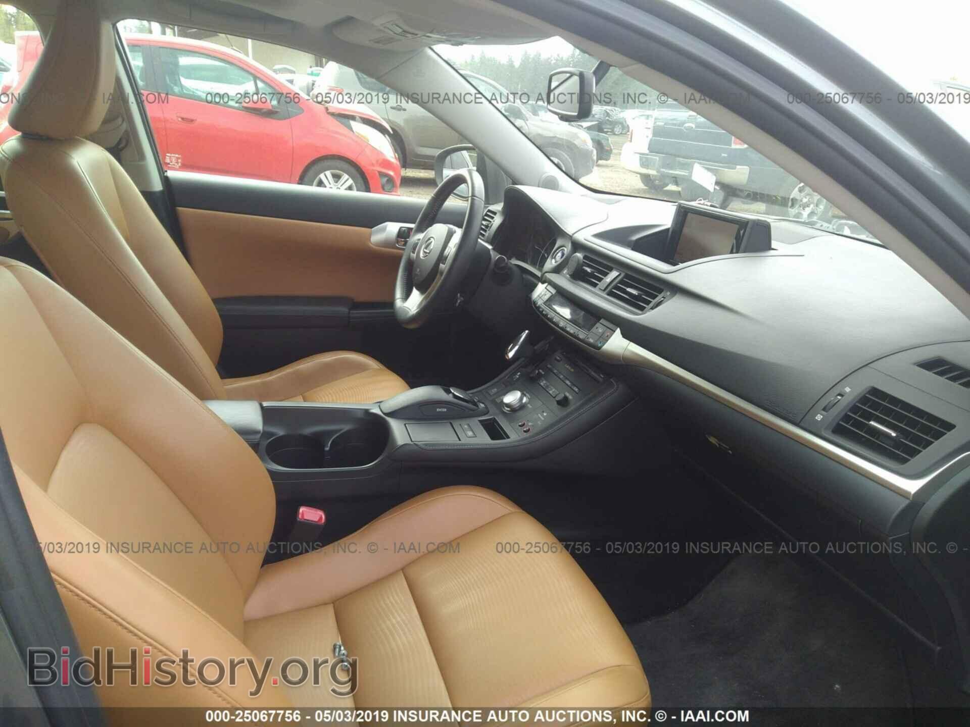 2012 LEXUS CT - VIN: JTHKD5BH2C2110519 - Photo 5
