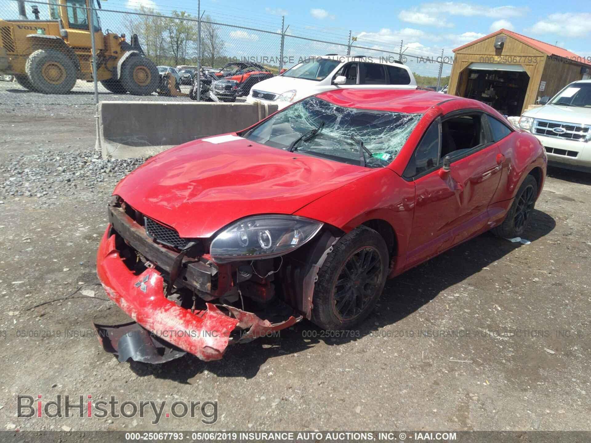 2007 MITSUBISHI ECLIPSE - VIN: 4A3AK24F57E003169 - Фото 2