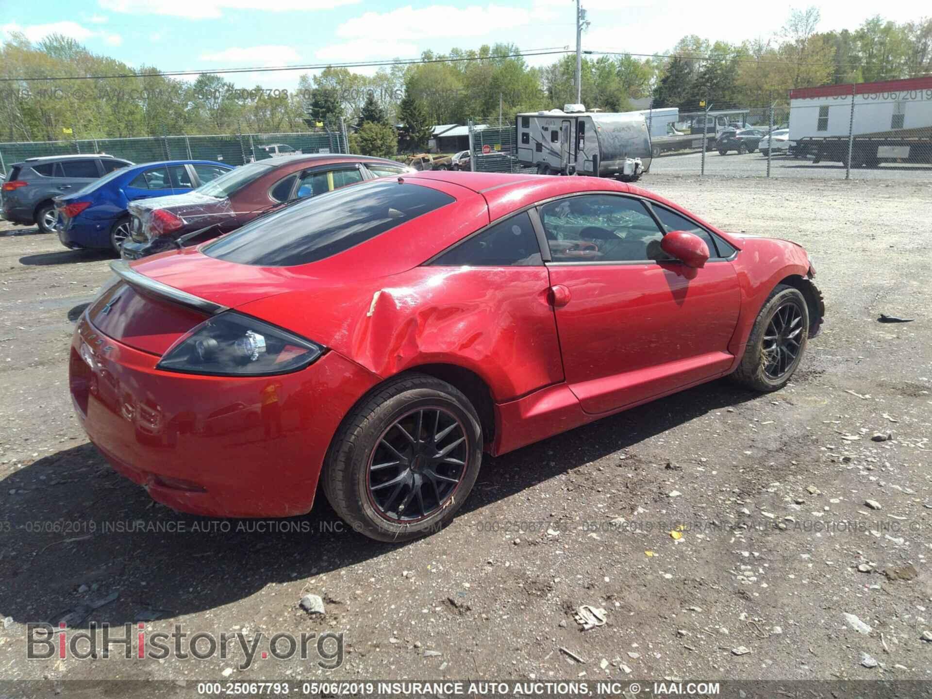 2007 MITSUBISHI ECLIPSE - VIN: 4A3AK24F57E003169 - Фото 4