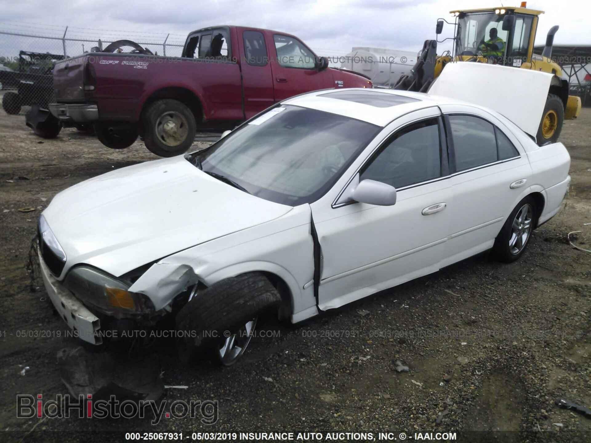 2002 LINCOLN LS - VIN: 1LNHM86S92Y634941 - Фото 2