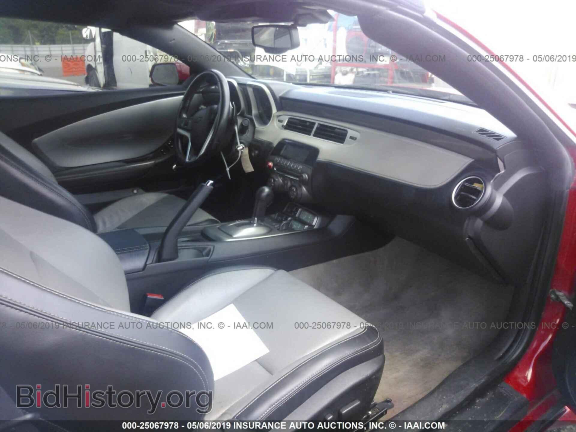 2012 CHEVROLET CAMARO - VIN: 2G1FC3D36C9124767 - Фото 5