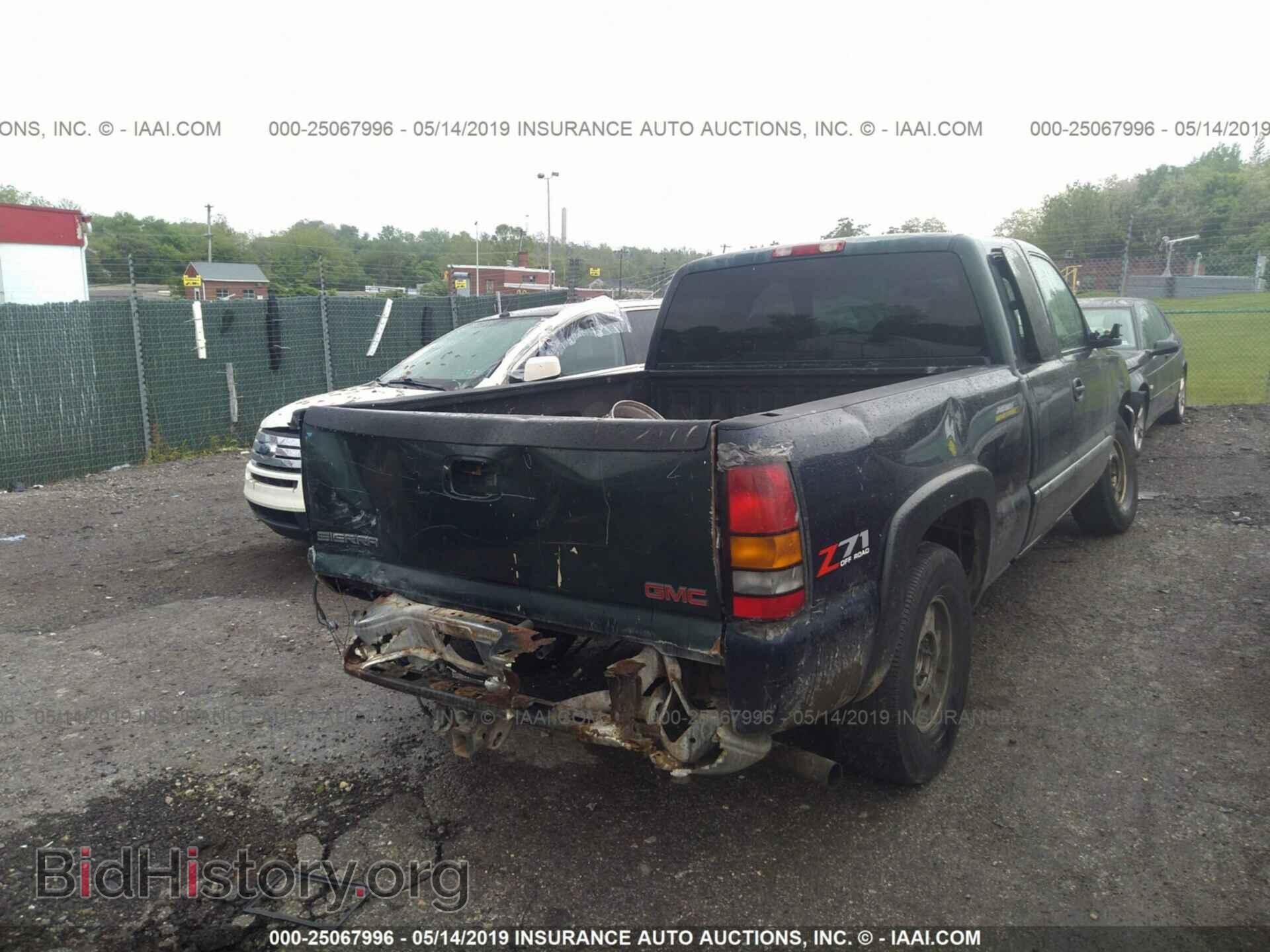 2001 GMC NEW SIERRA - VIN: 1GTEK19TX1E166291 - Фото 4