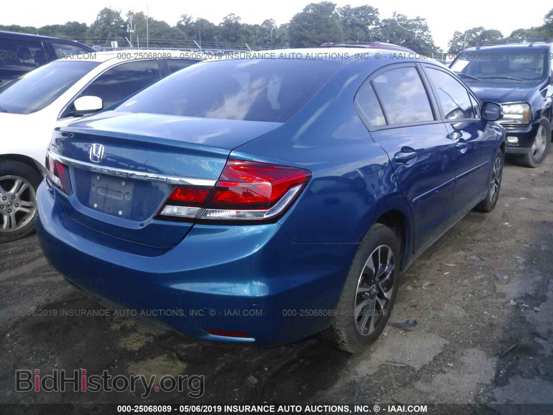 2013 HONDA CIVIC - VIN: 19XFB2F85DE237576 - Фото 4