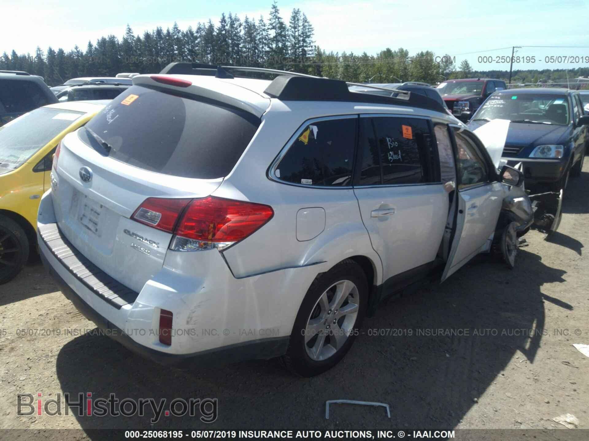 2014 SUBARU OUTBACK - VIN: 4S4BRBDC2E3241123 - Фото 4