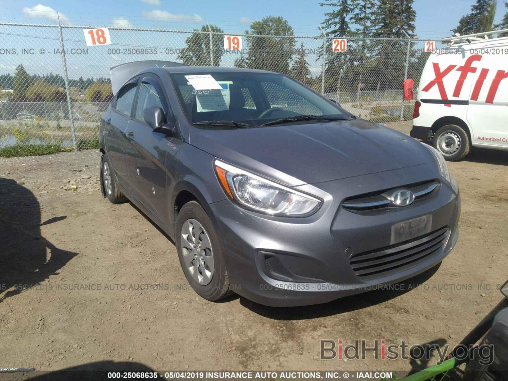 Photo KMHCT4AE9GU051761 - HYUNDAI ACCENT 2016