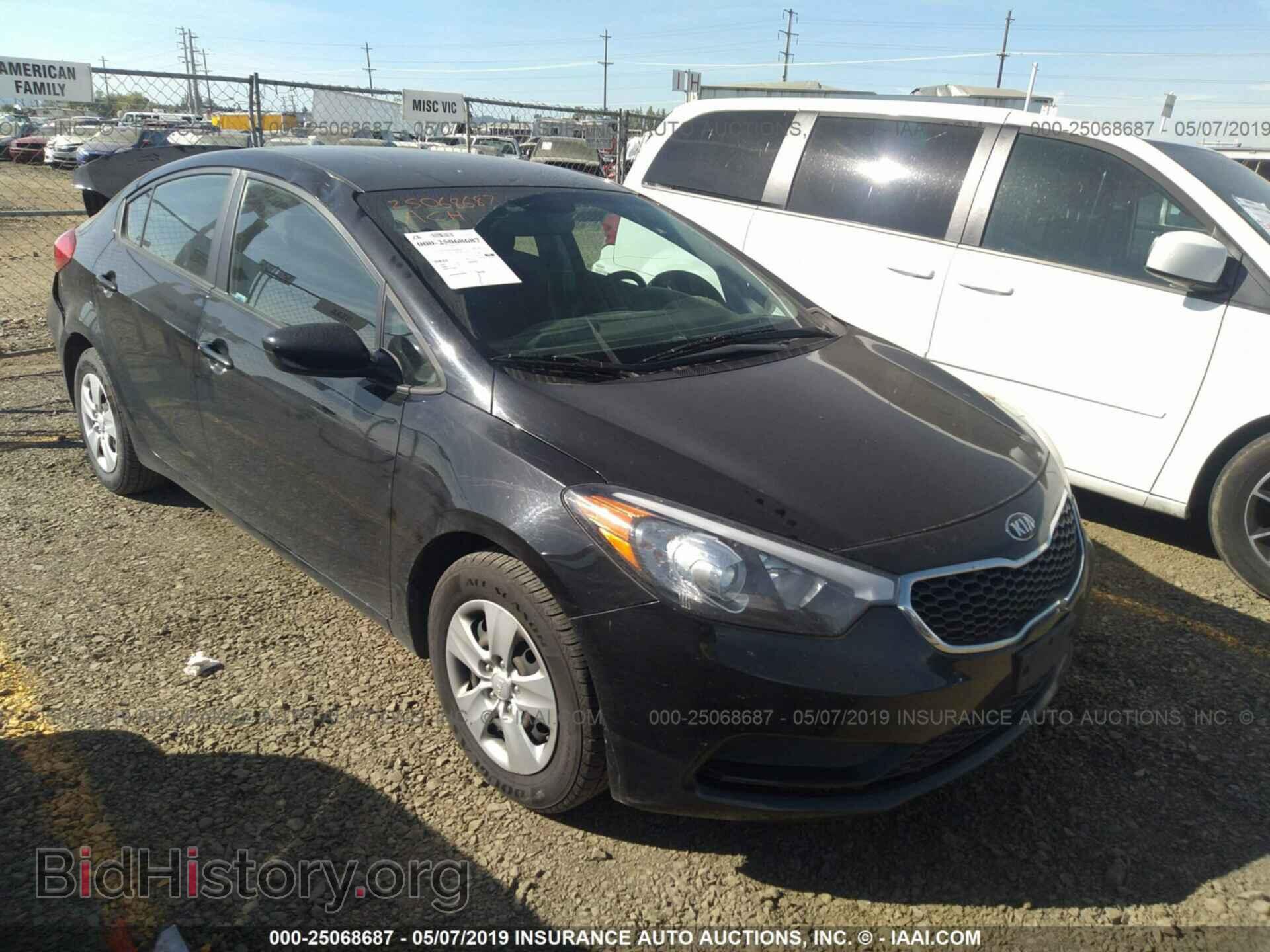 Photo KNAFK4A66E5192661 - KIA FORTE 2014