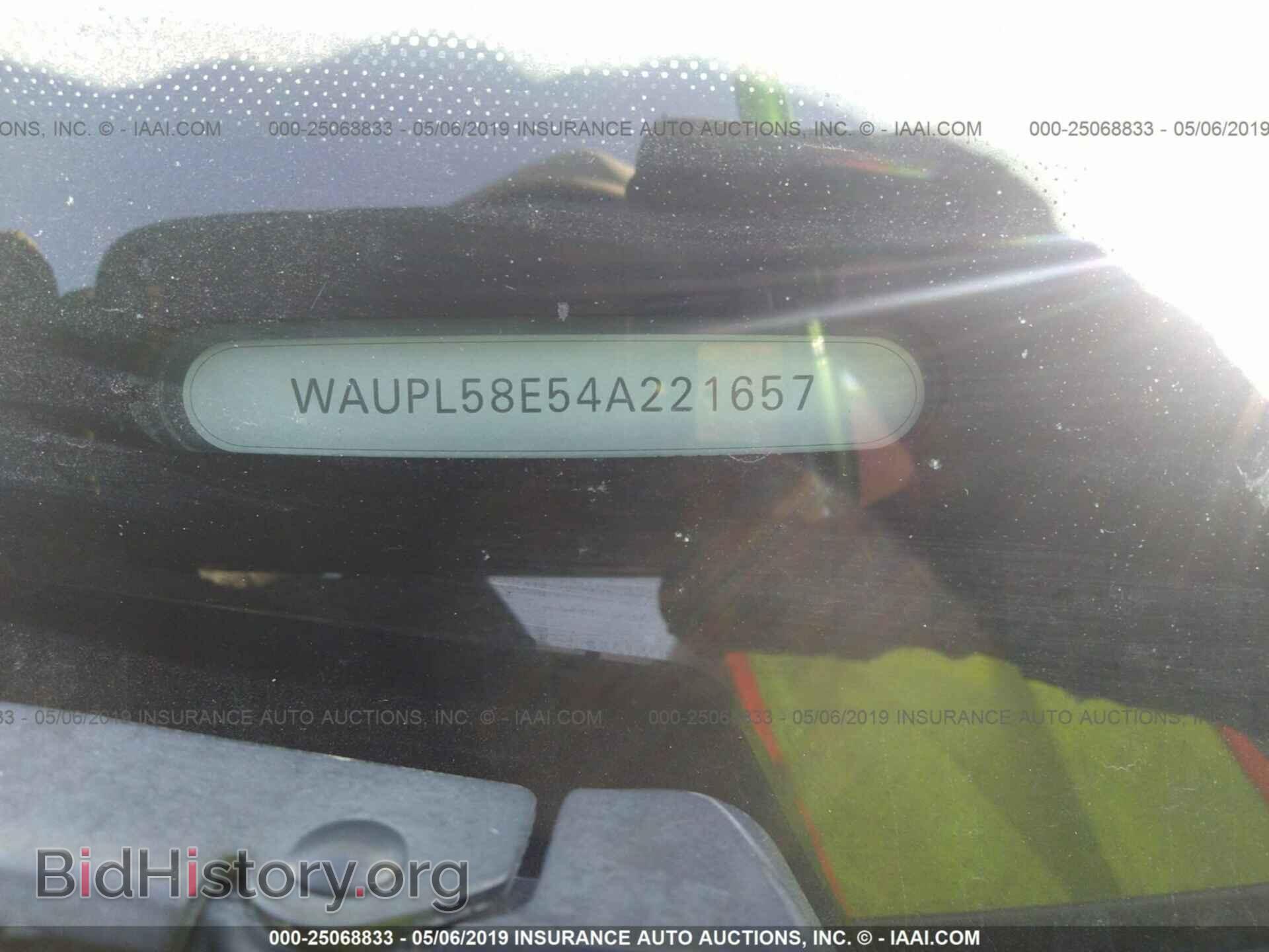2004 AUDI S4 - VIN: WAUPL58E54A221657 - Фото 9