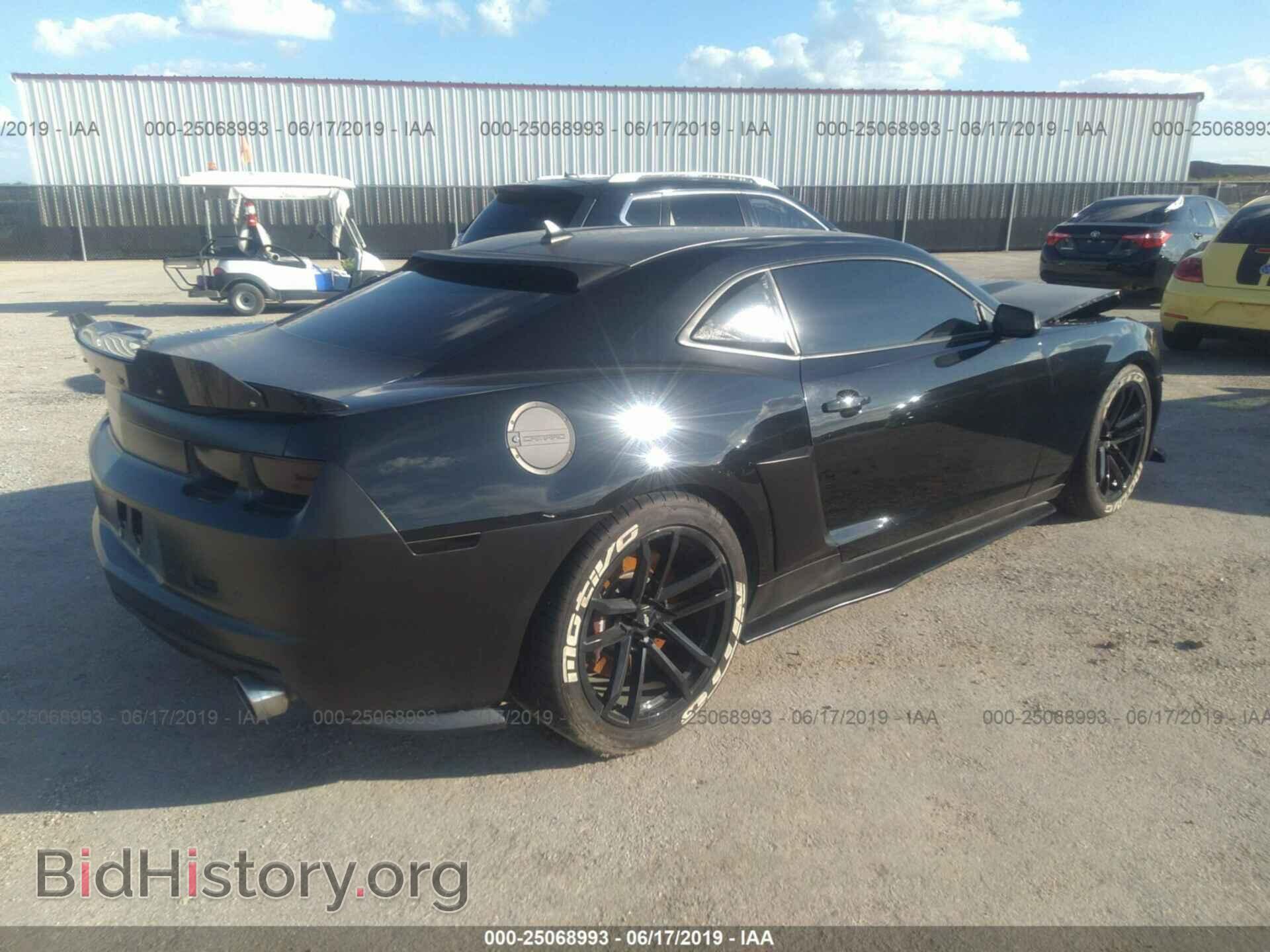 2011 CHEVROLET CAMARO - VIN: 2G1FK1EJ3B9103829 - Фото 4